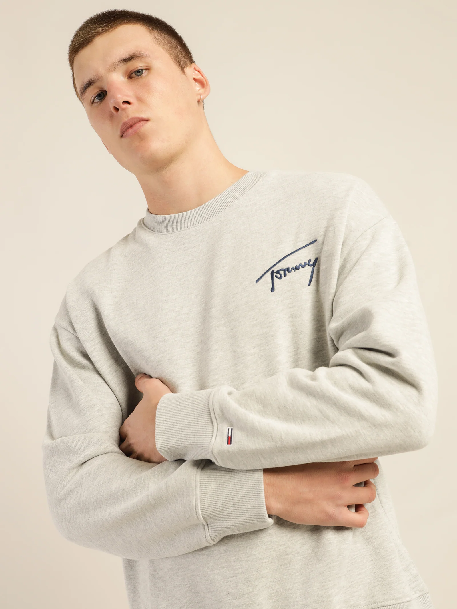 Recycled Signature Logo Relaxed Sweatshirt - Image 3