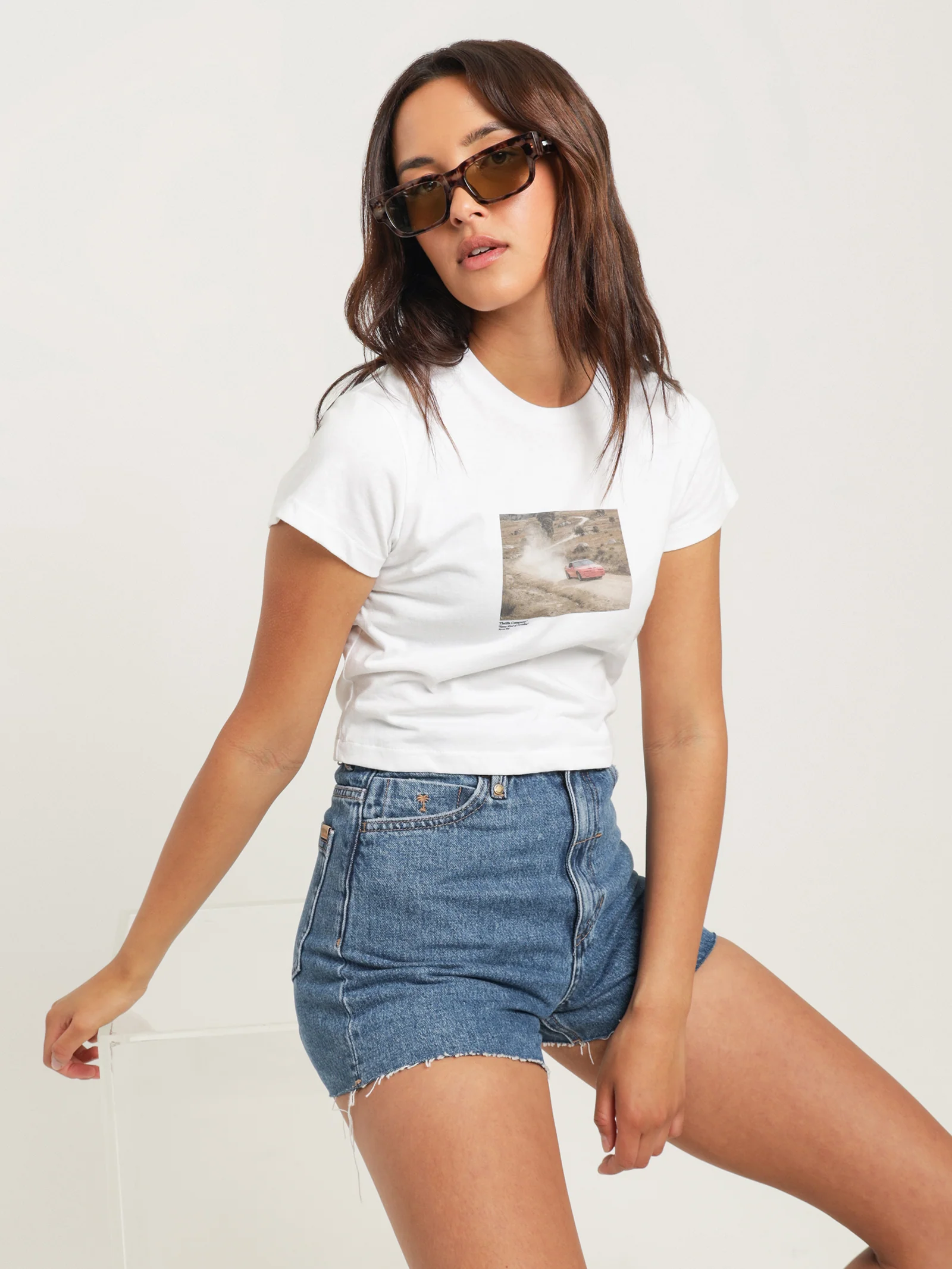 Red Corvette Mini T-Shirt - Image 2
