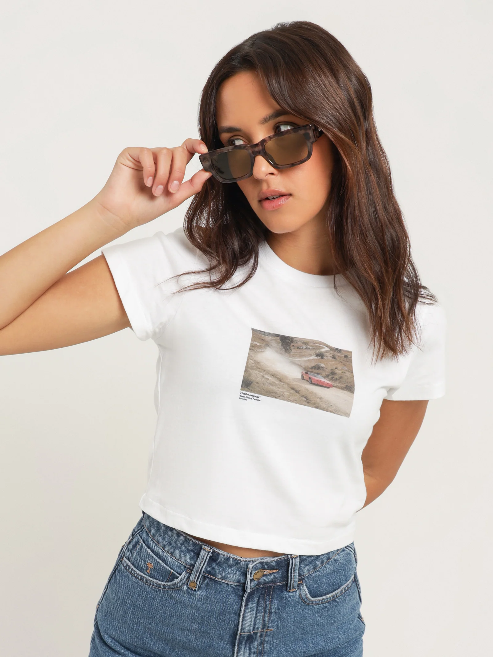 Red Corvette Mini T-Shirt - Image 4