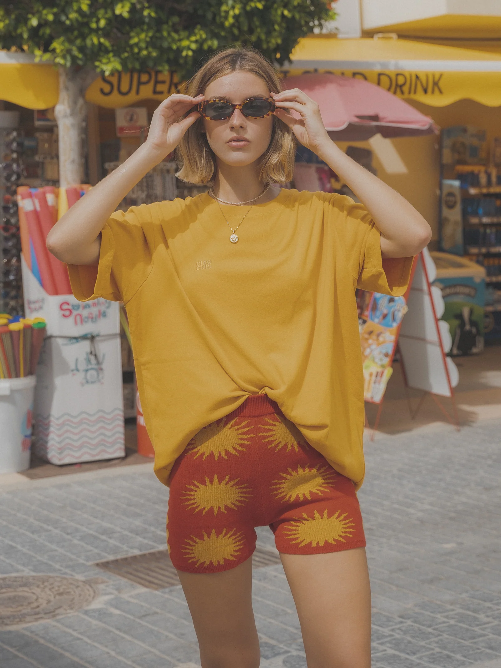 Red Sun Shorts - Image 2