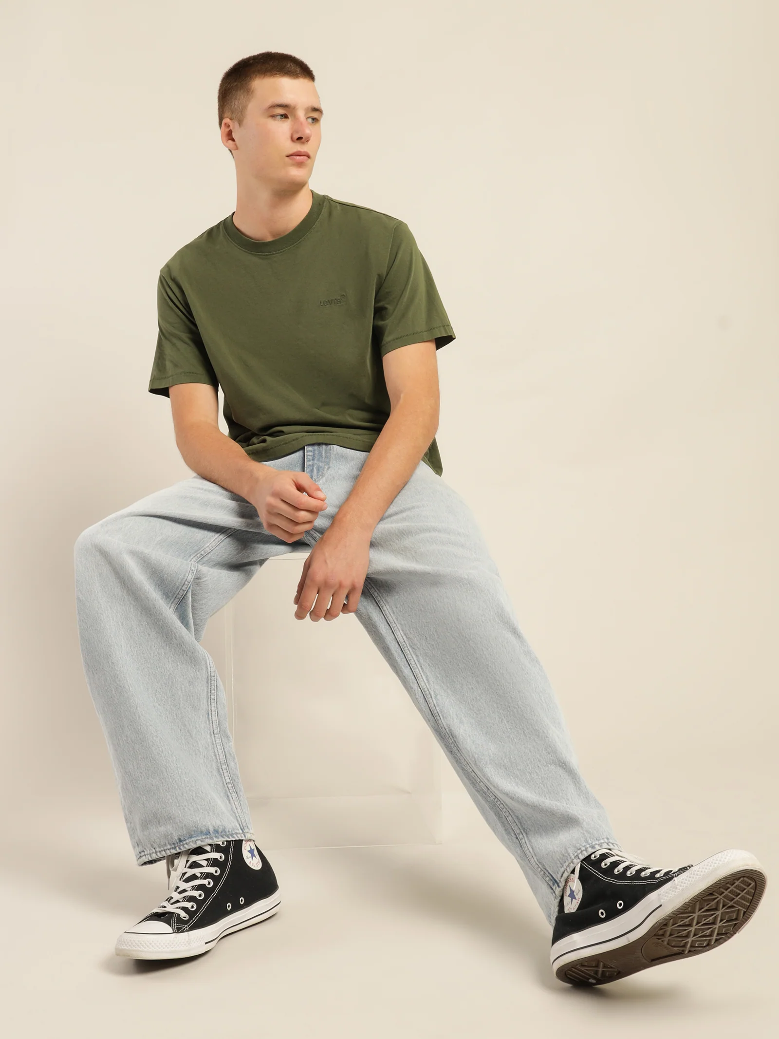 Red Tab Vintage T-Shirt - Image 2