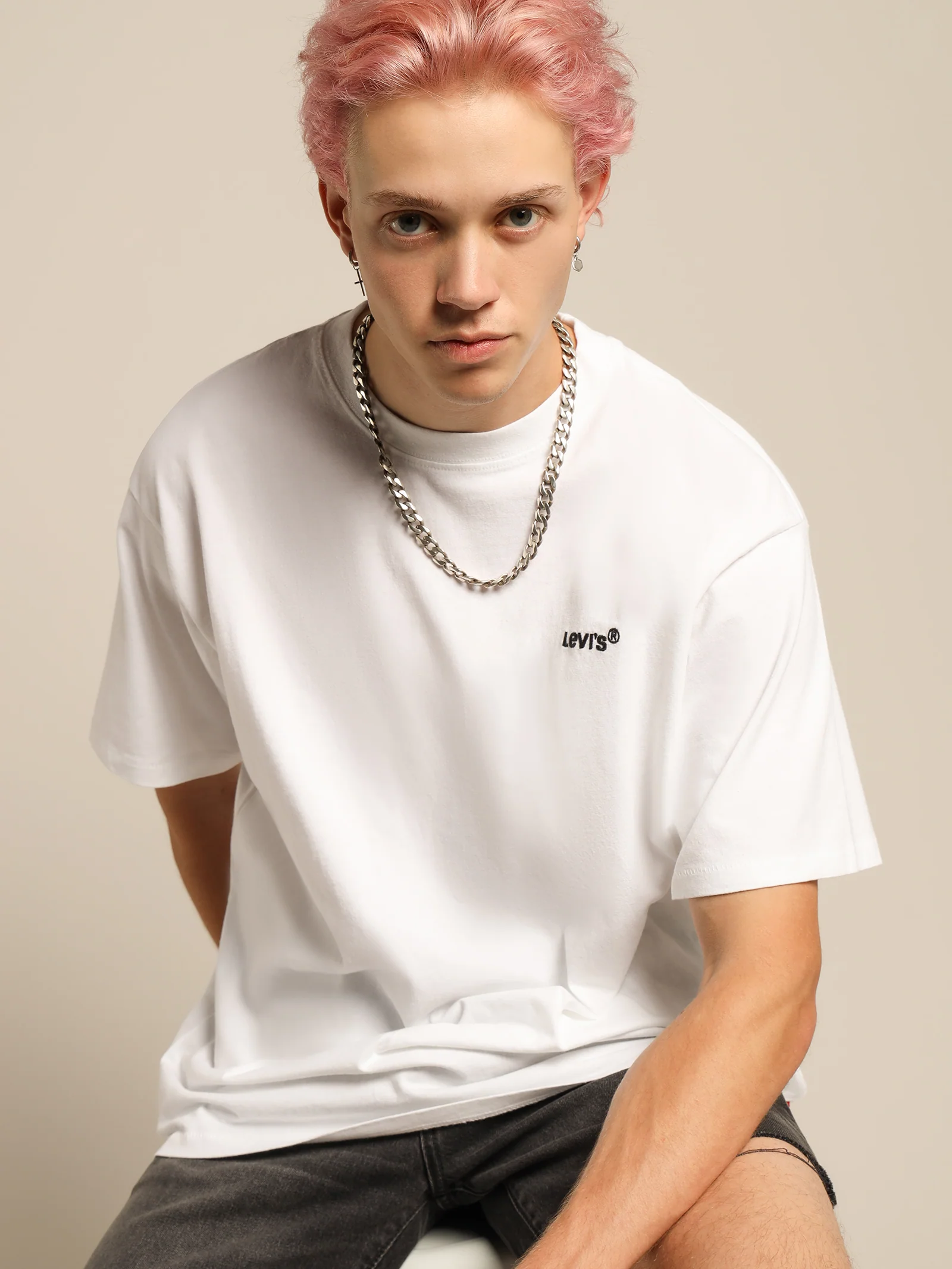 Red Tab Vintage T-Shirt - Image 2
