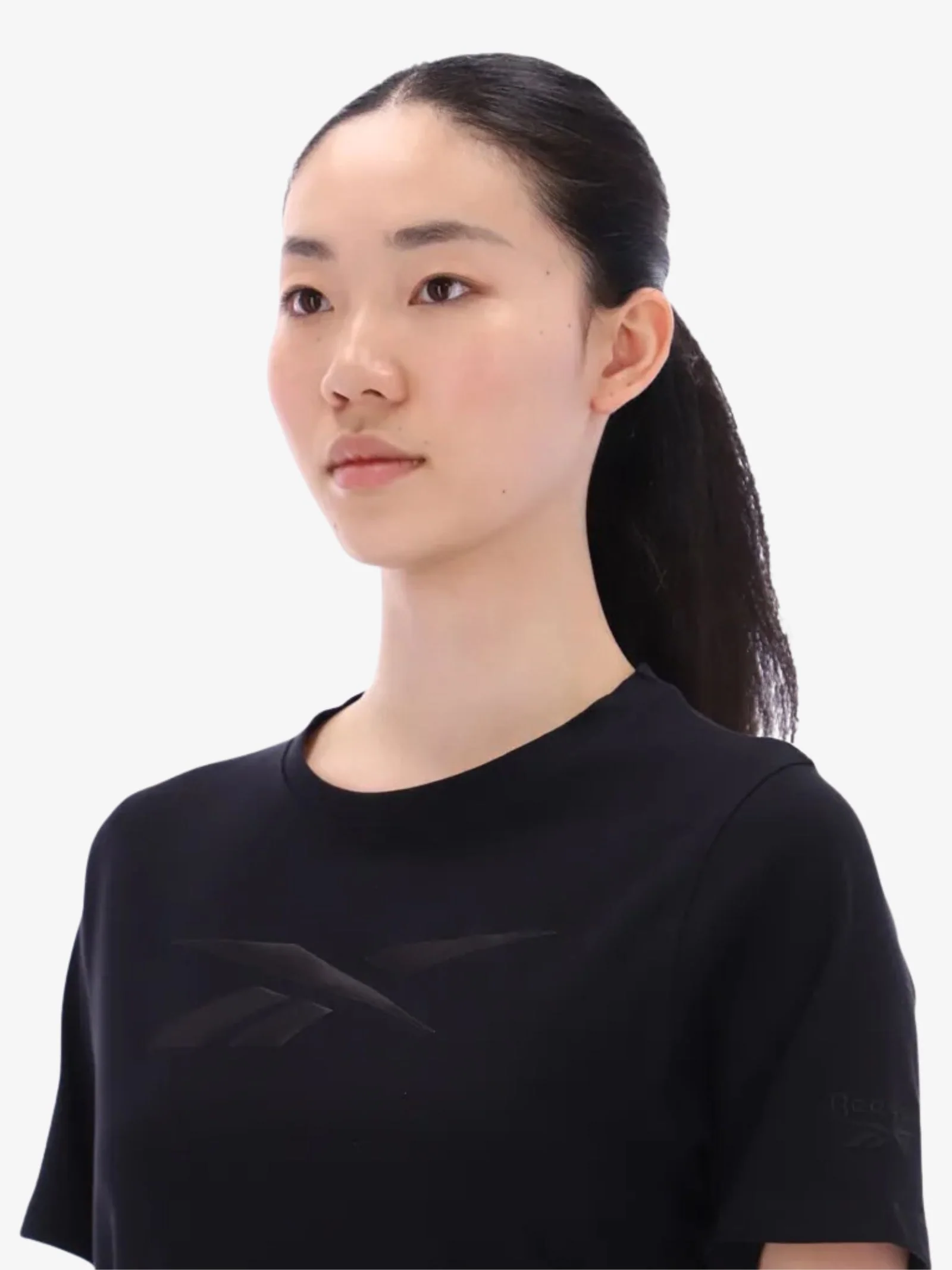 Audrey Tonal Logo Crew Neck Ss Tee - Image 4