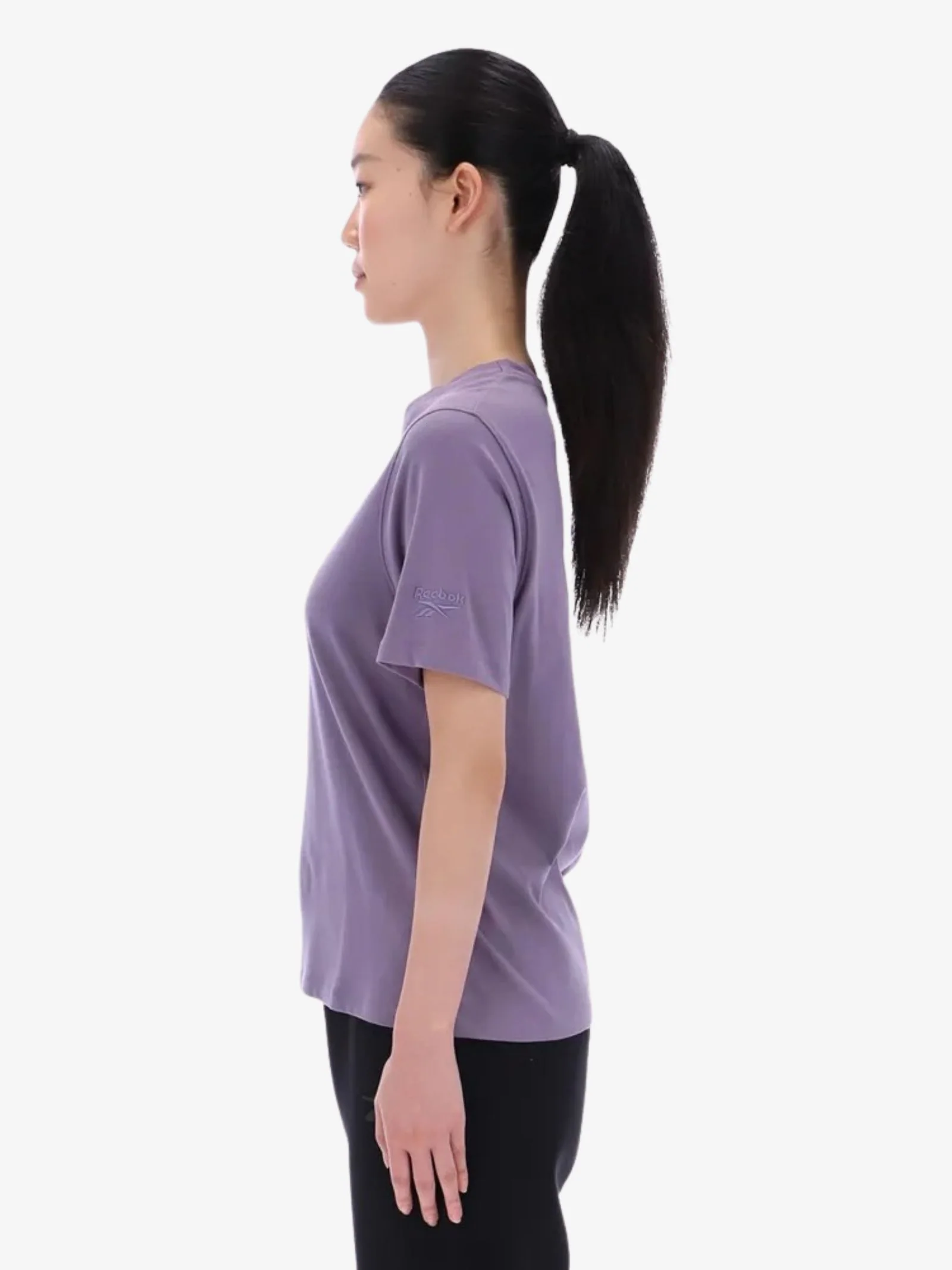 Audrey Tonal Logo Crew Neck Ss Tee - Image 2