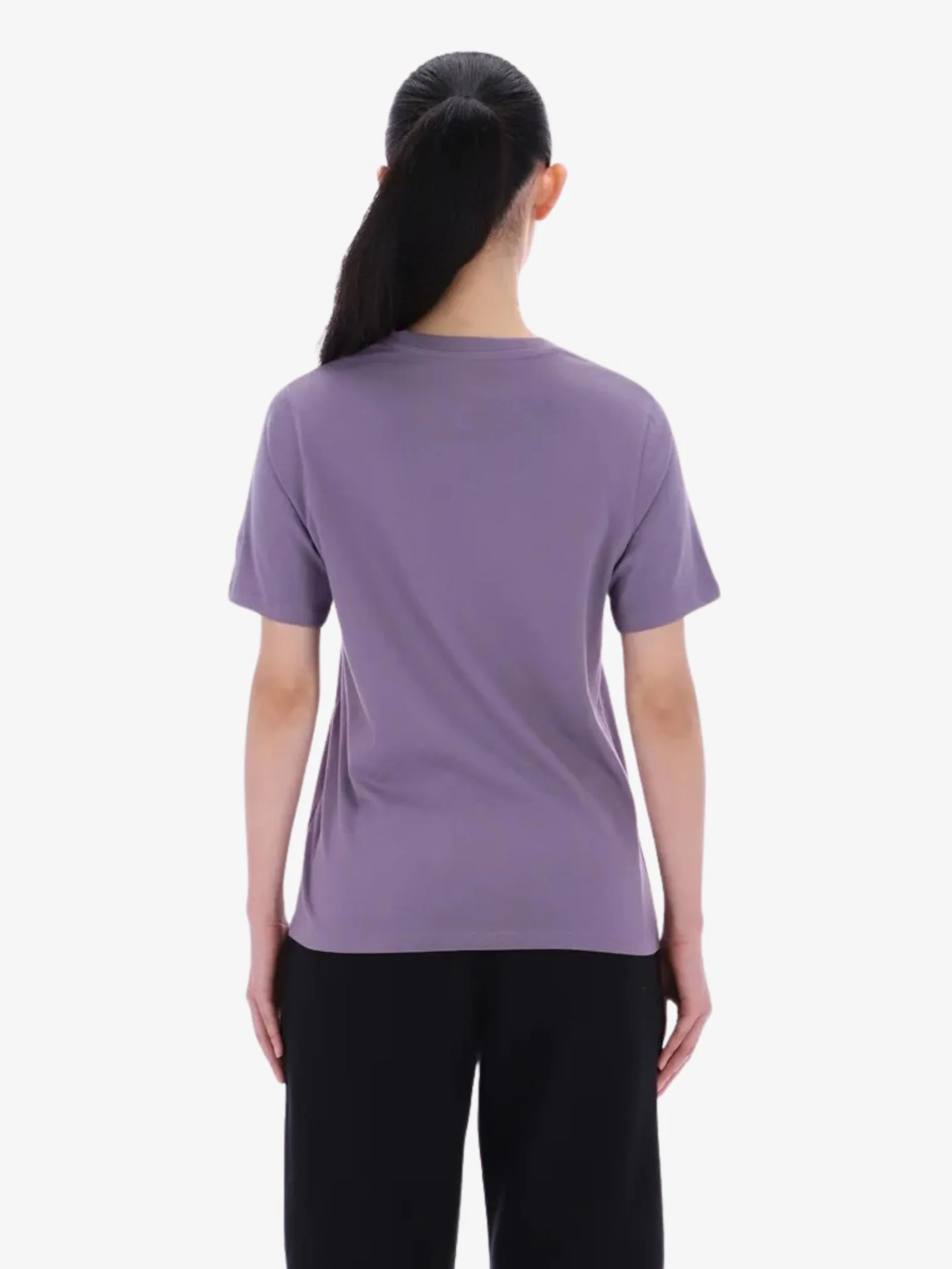 Audrey Tonal Logo Crew Neck Ss Tee - Image 3