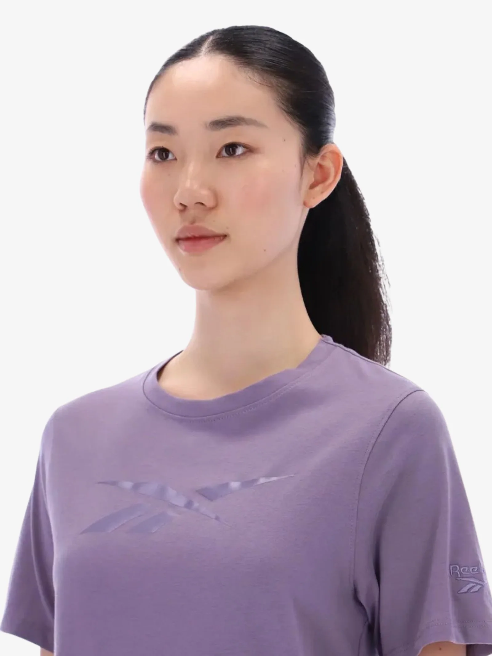 Audrey Tonal Logo Crew Neck Ss Tee - Image 4