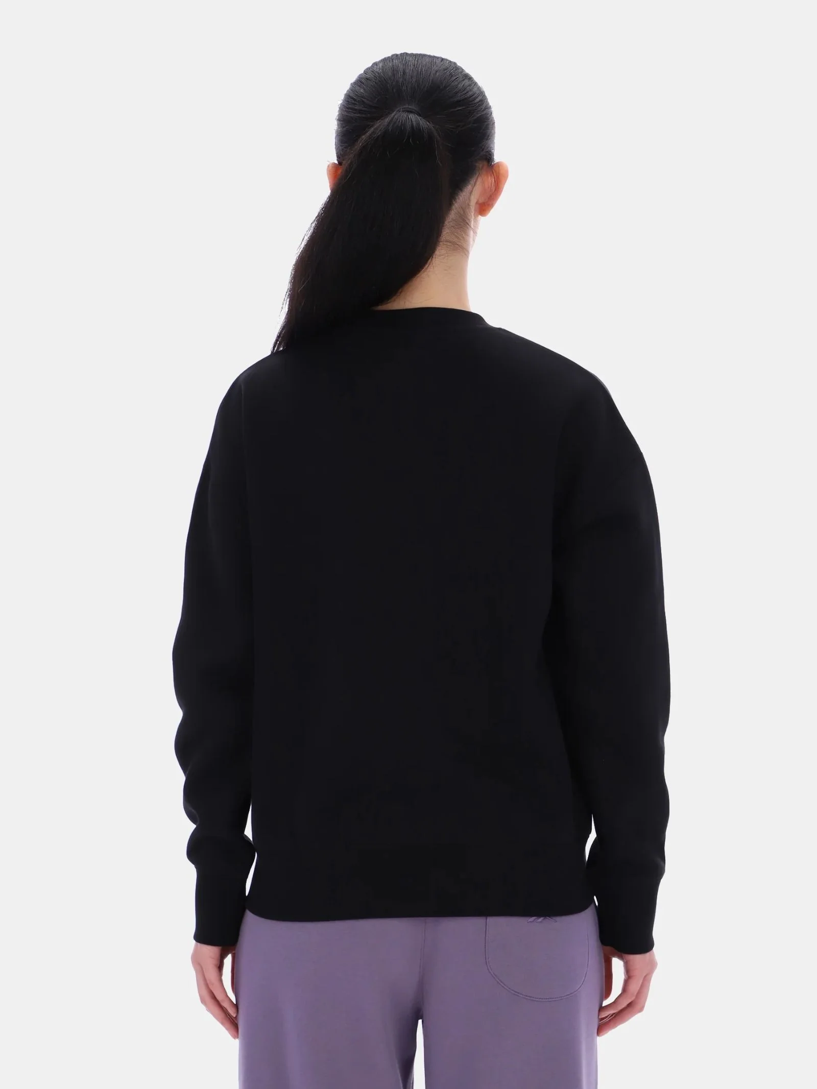 Satin Crewneck Sweatshirt - Image 2
