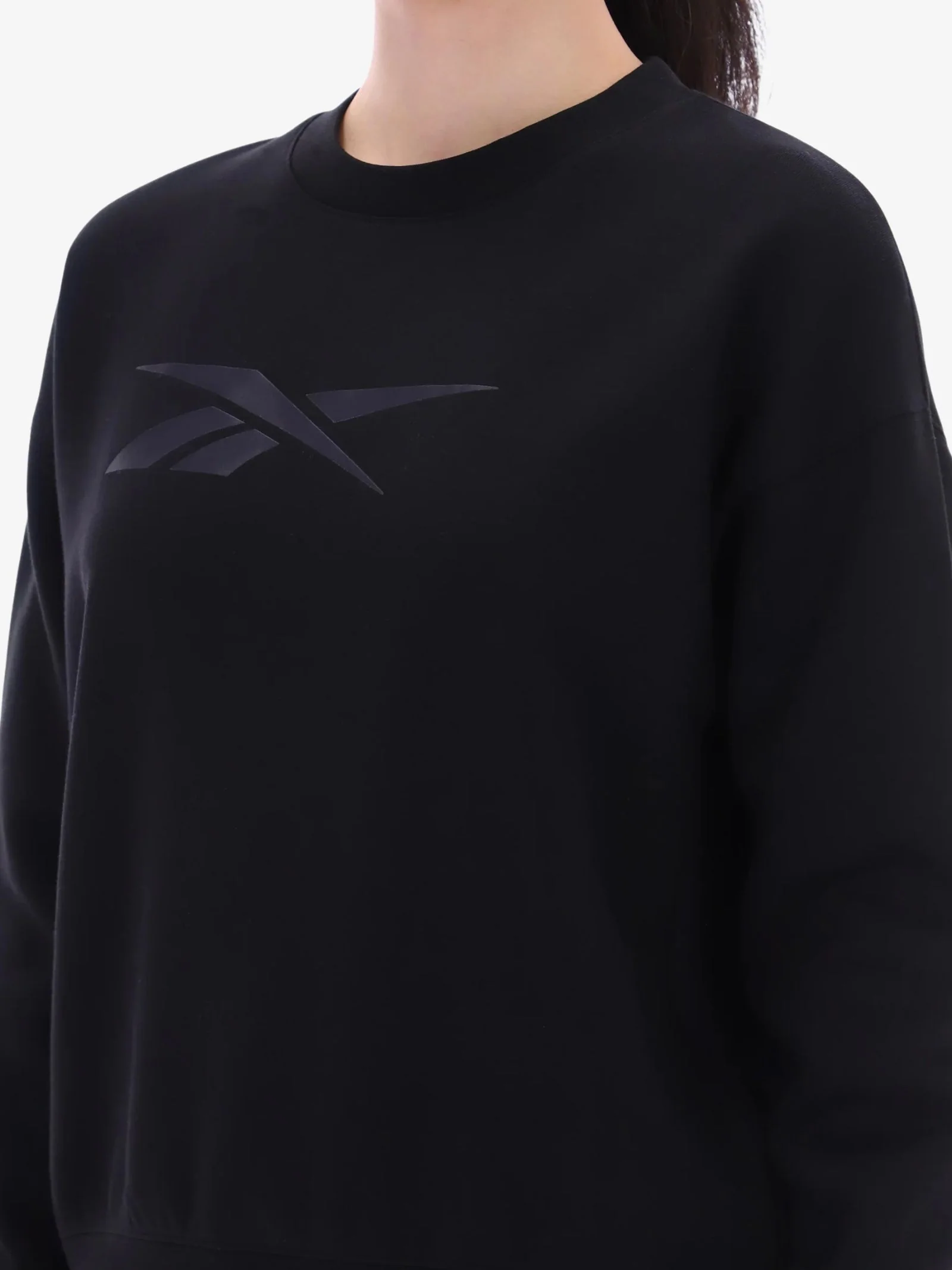 Satin Crewneck Sweatshirt - Image 3