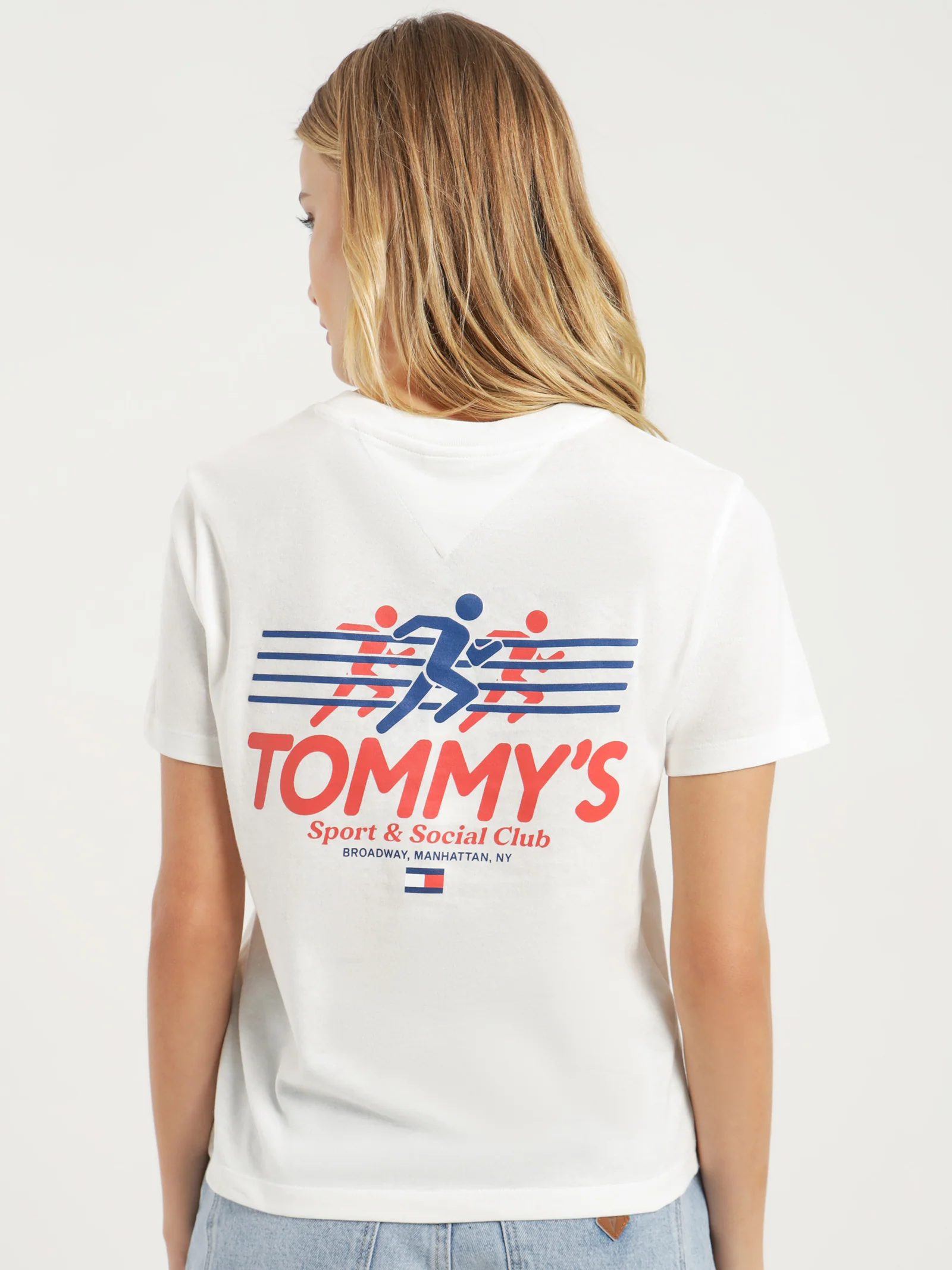 Regular Tommy Jeans Sports Club Short Sleeve T-Shirt - Image 5