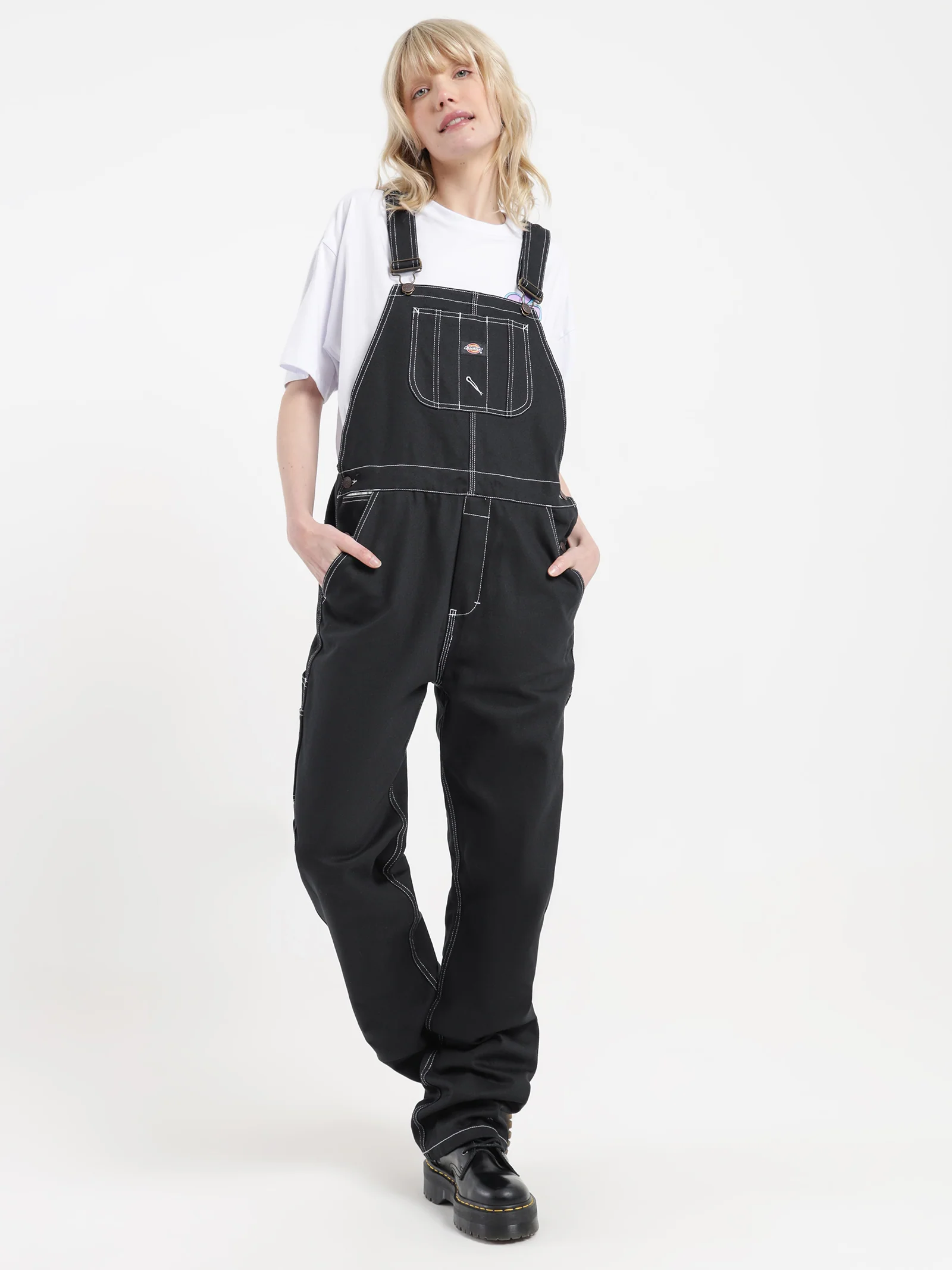 Relaxed Carpenter Bib & Brace Overalls