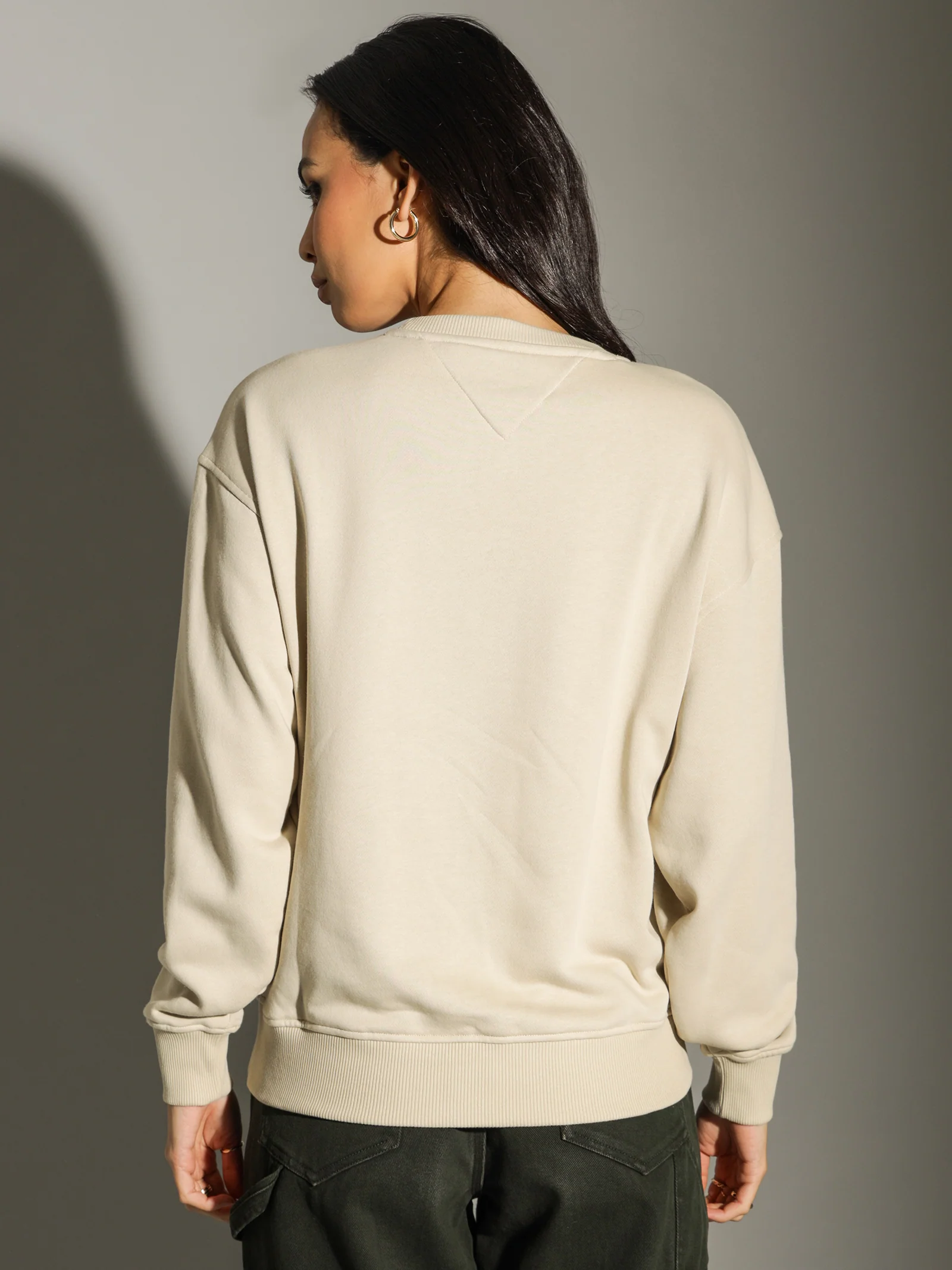 Relaxed College Crew Sweater - Image 5