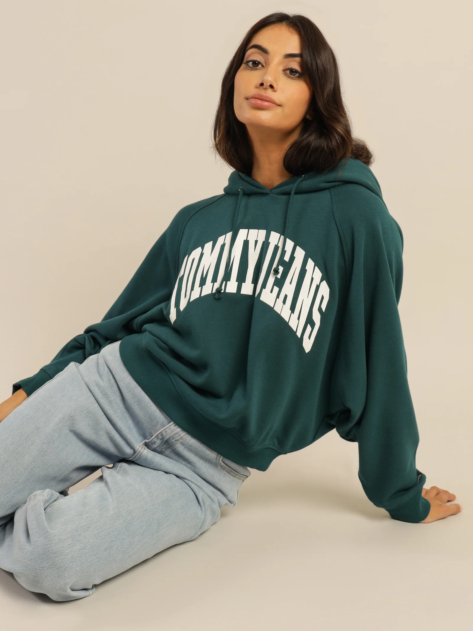 Relaxed College Hoodie - Image 2