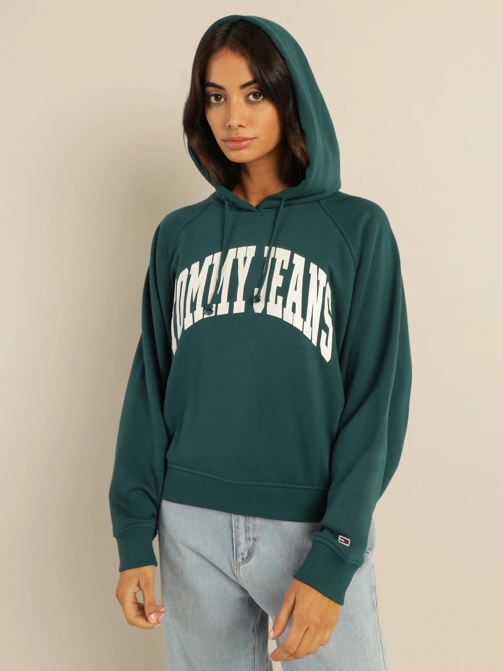 Relaxed College Hoodie - Image 3