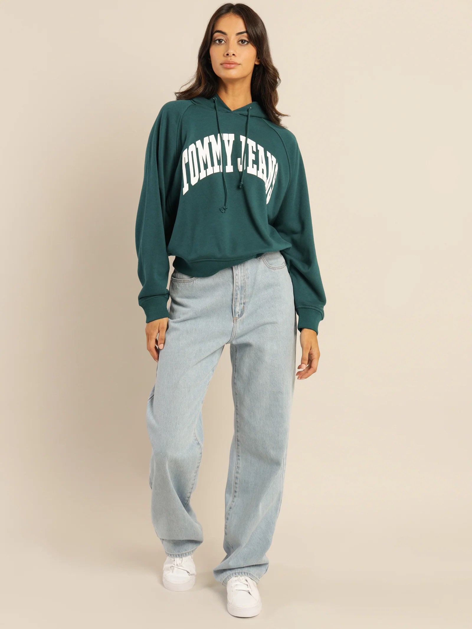 Relaxed College Hoodie - Image 4
