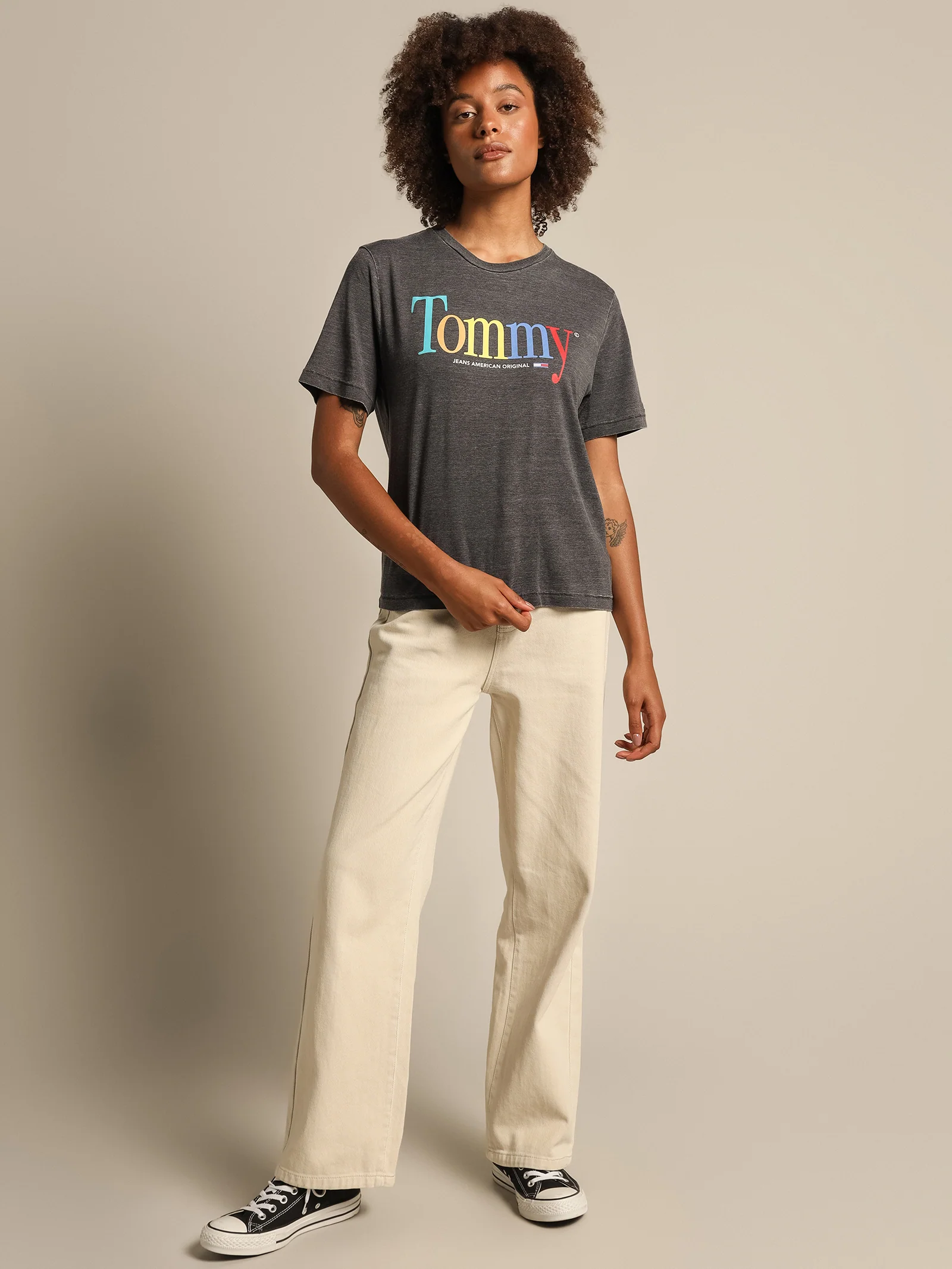 Relaxed Colour Tommy T-Shirt - Image 4