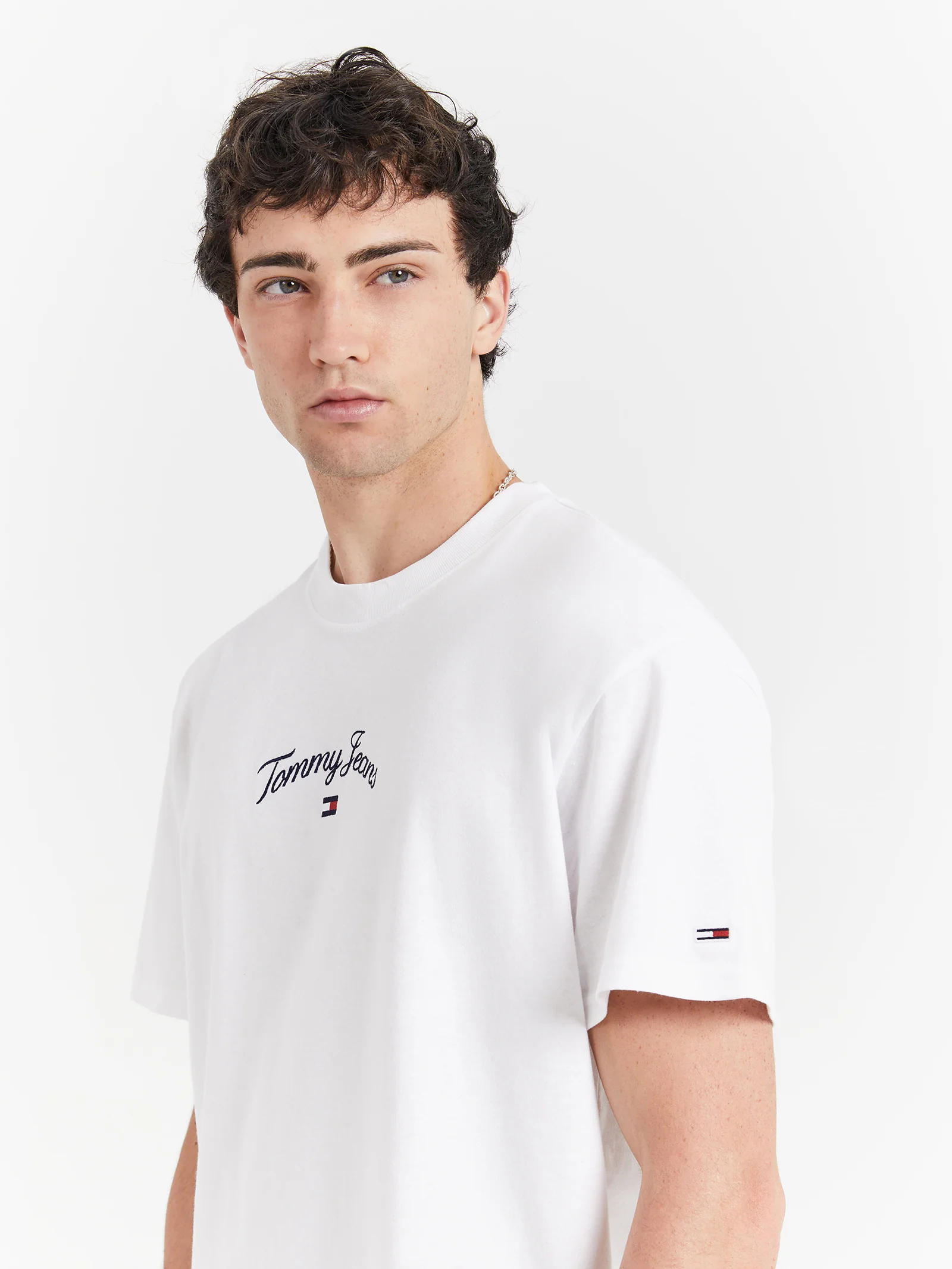 Relaxed Curved Serif Flag T-Shirt - Image 3
