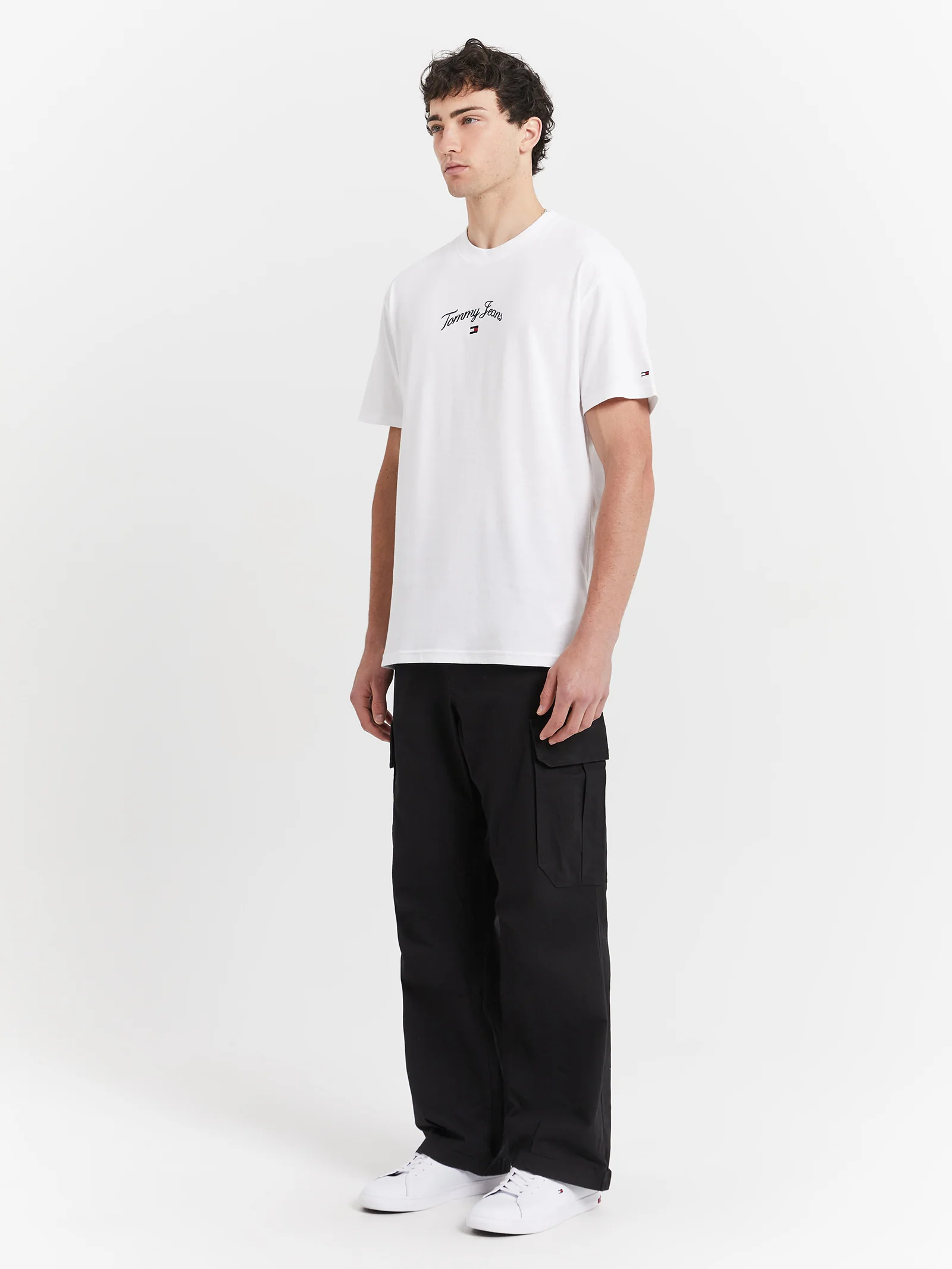 Relaxed Curved Serif Flag T-Shirt - Image 4