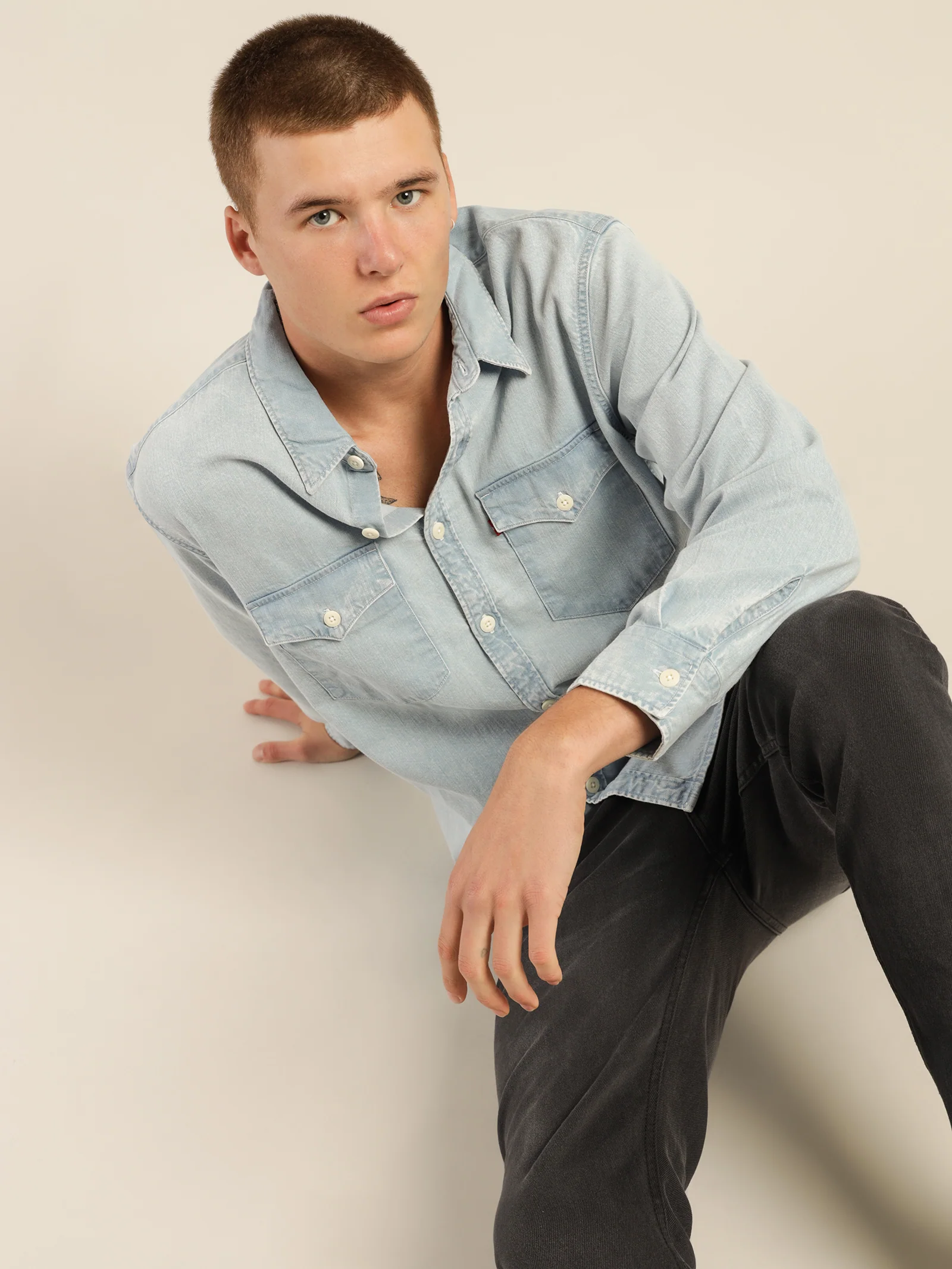 Relaxed Fit Western Shirt - Image 2