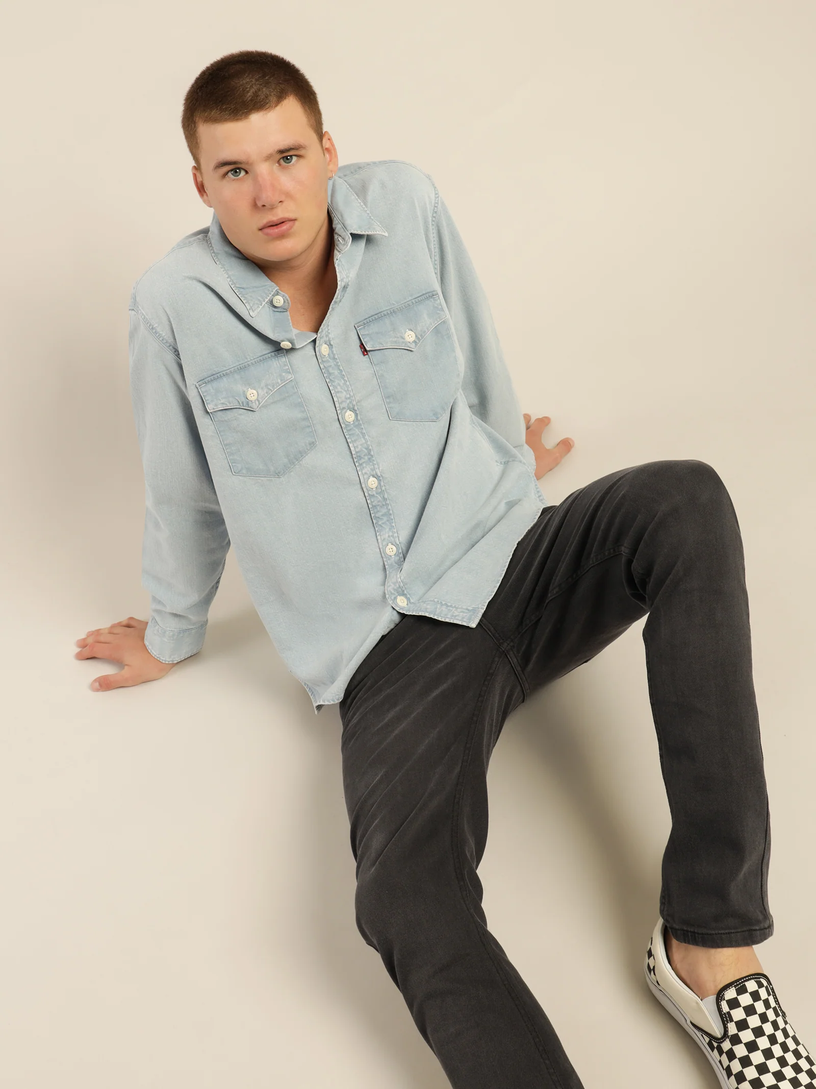 Relaxed Fit Western Shirt - Image 4