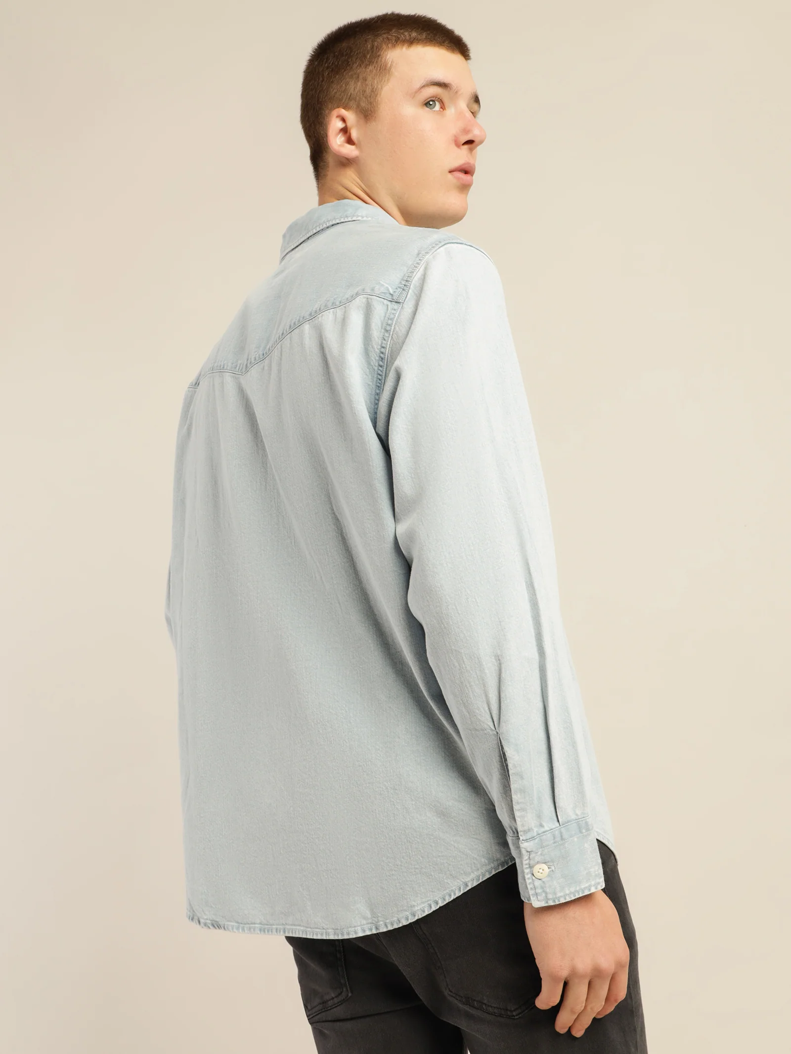 Relaxed Fit Western Shirt - Image 6