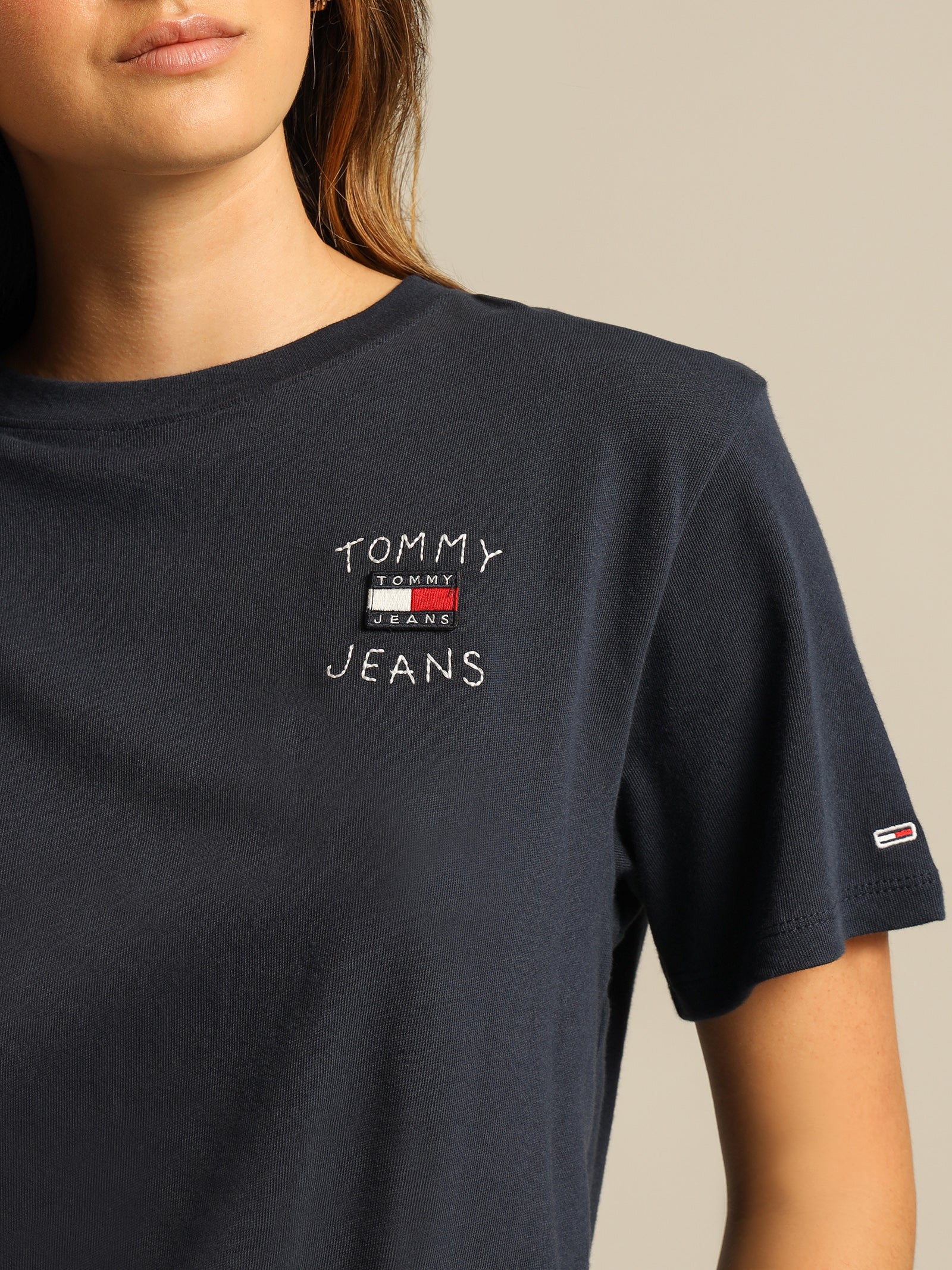 Relaxed Homespun Flag T-Shirt - Image 3