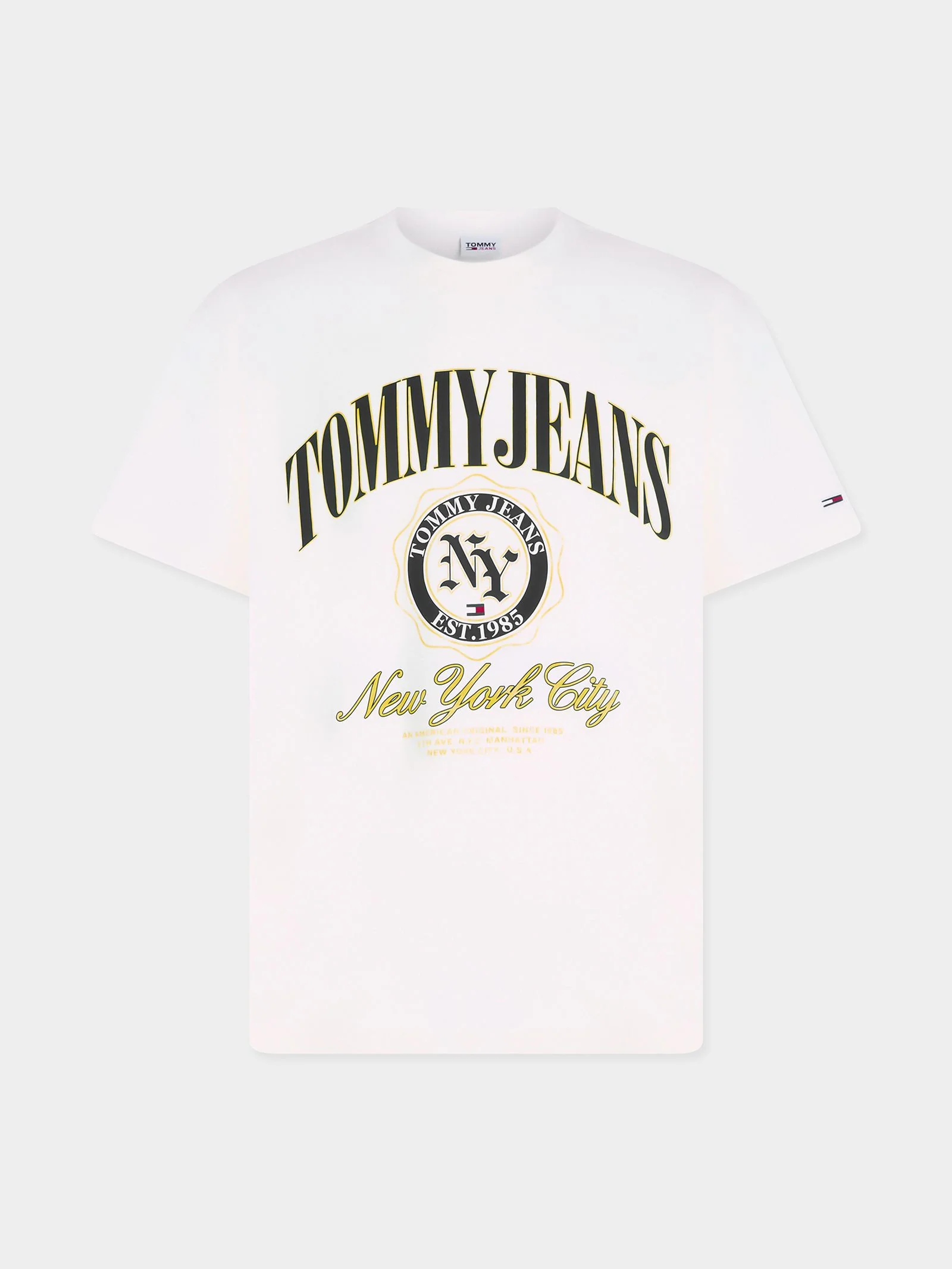 Relaxed Luxe Varsity T-Shirt - Image 5