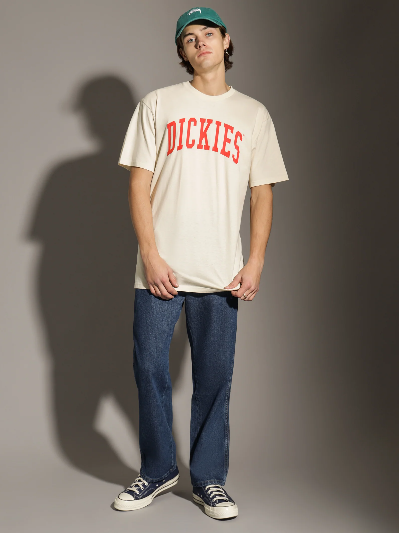 Relaxed Straight Fit 5-Pocket Jeans - Image 5