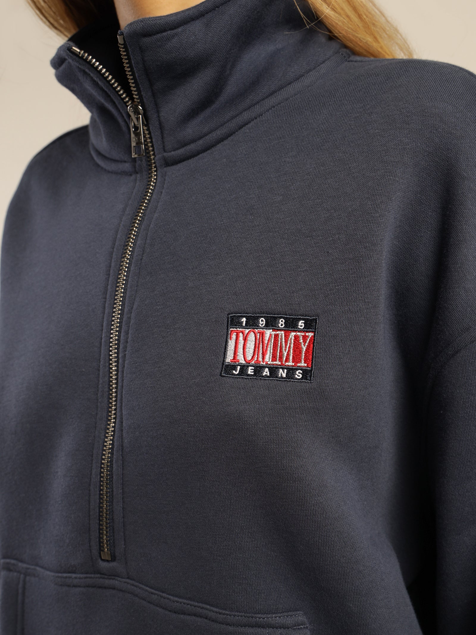 Relaxed Timeless 1 Quarter Zip Crew Fleece - Image 5