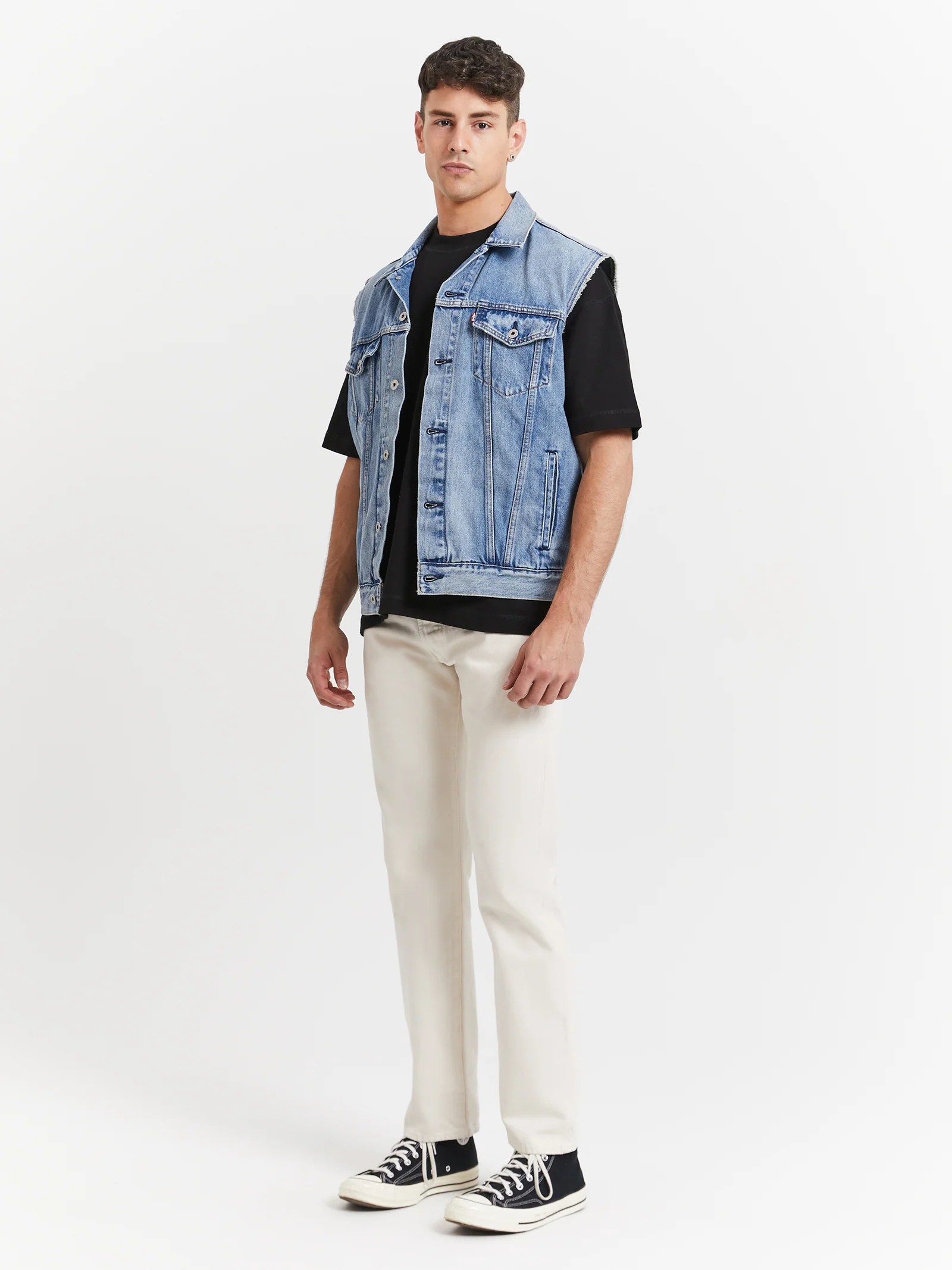 Relaxed Trucker Vest - Image 4