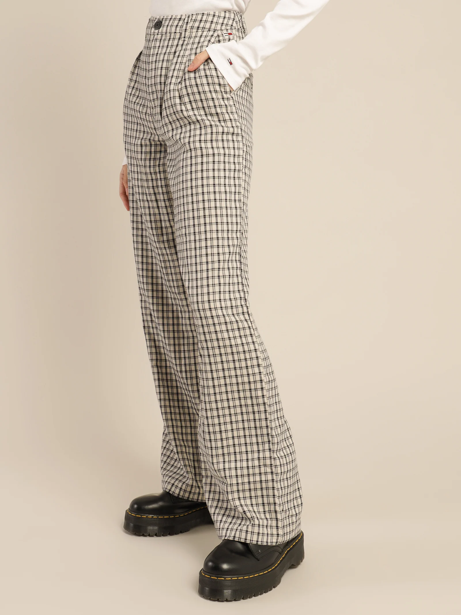 Relaxed Wide-Leg Pants - Image 3