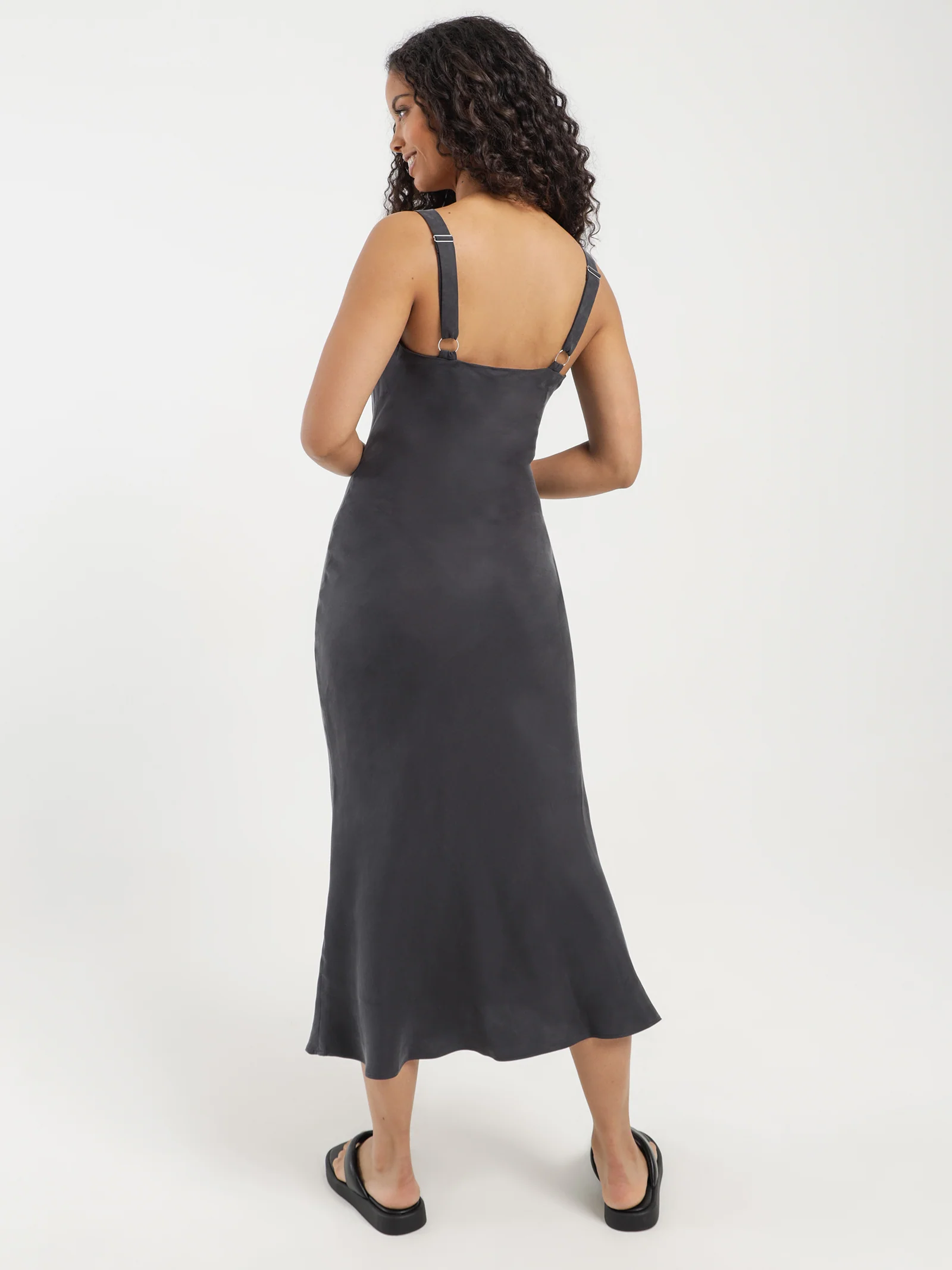 Ren Cupro Slip Dress - Image 6