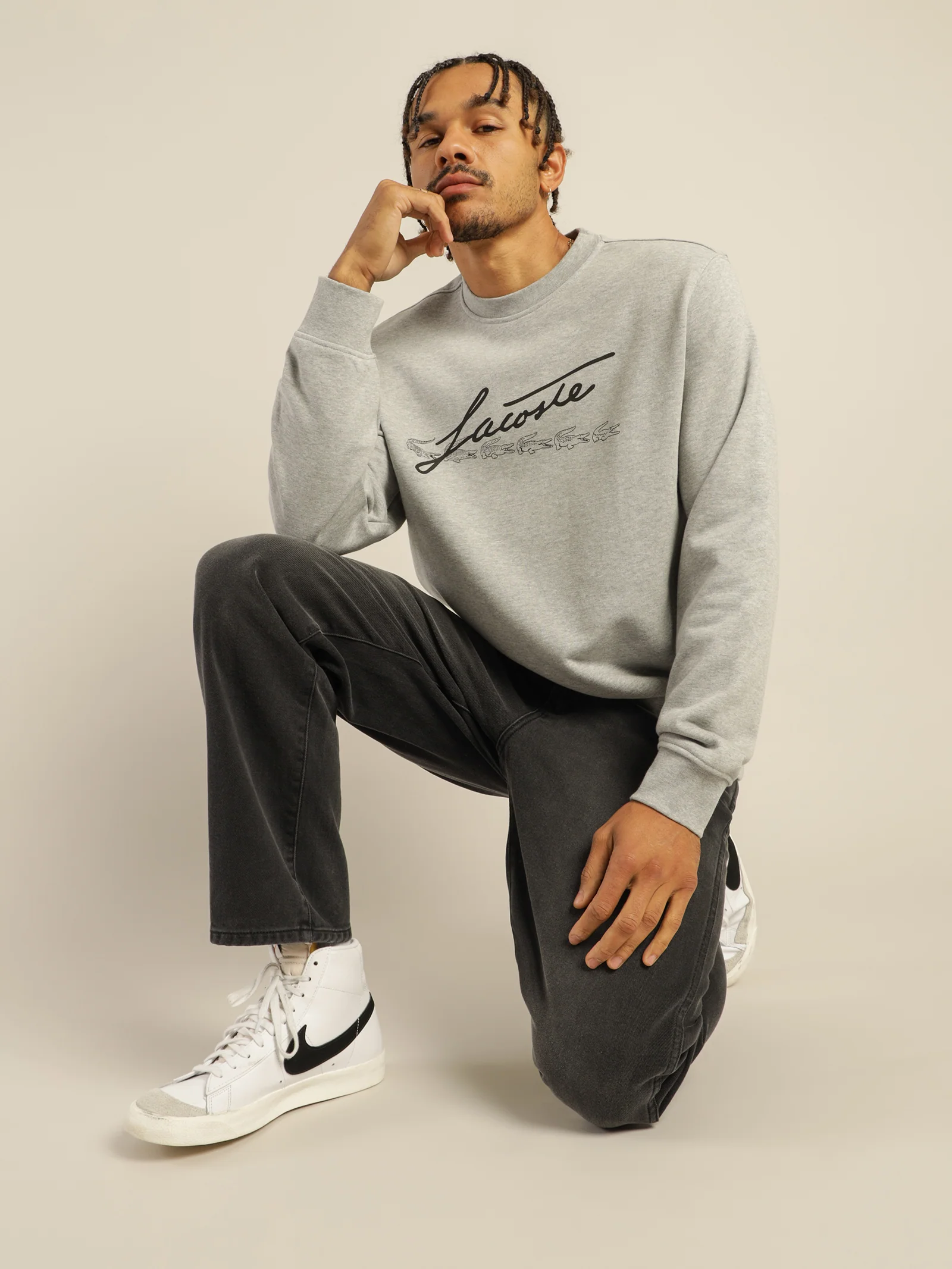 Rene Signature Crew Sweatshirt - Image 2