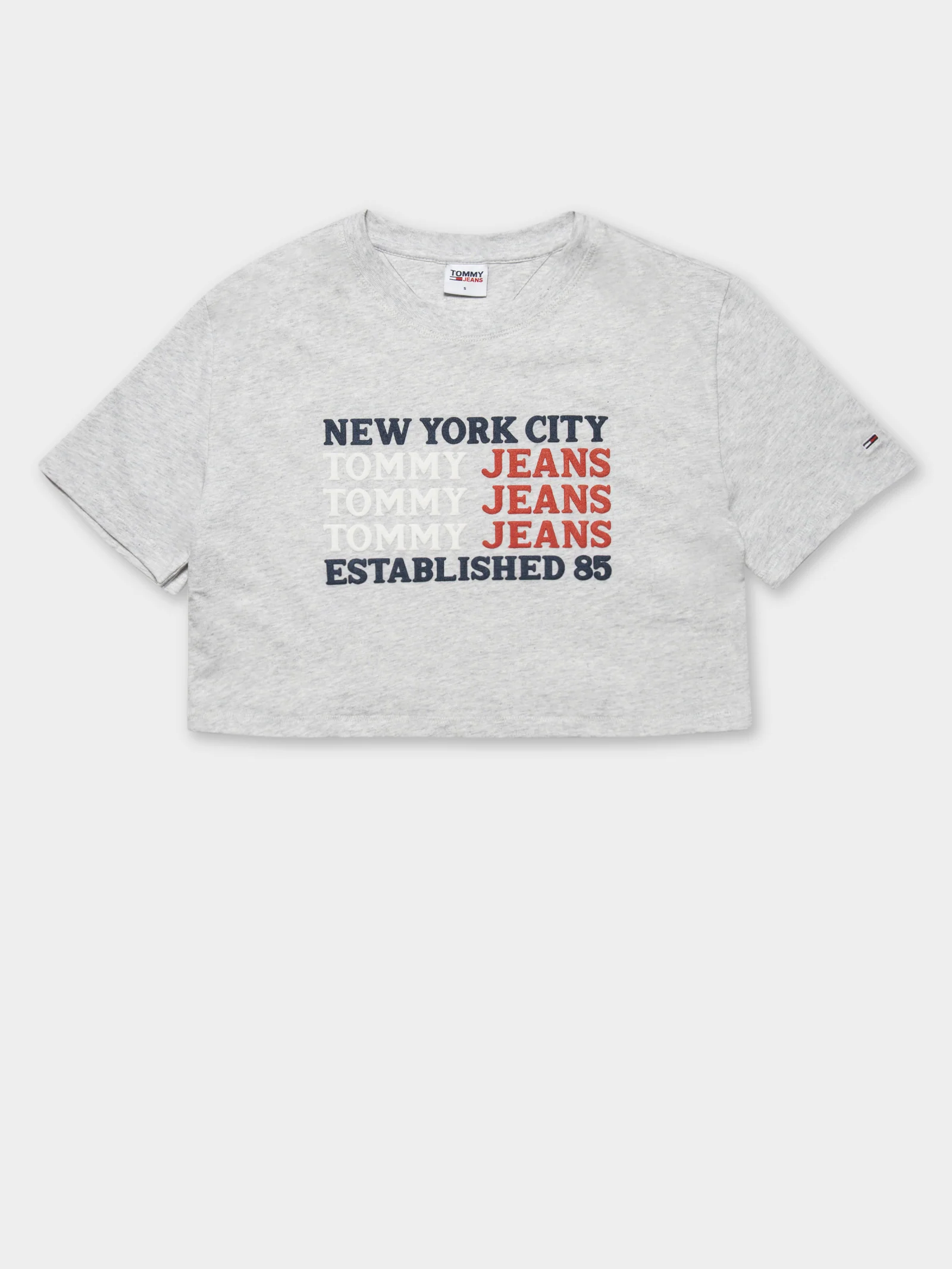 Repeat Logo Crop T-Shirt - Image 6