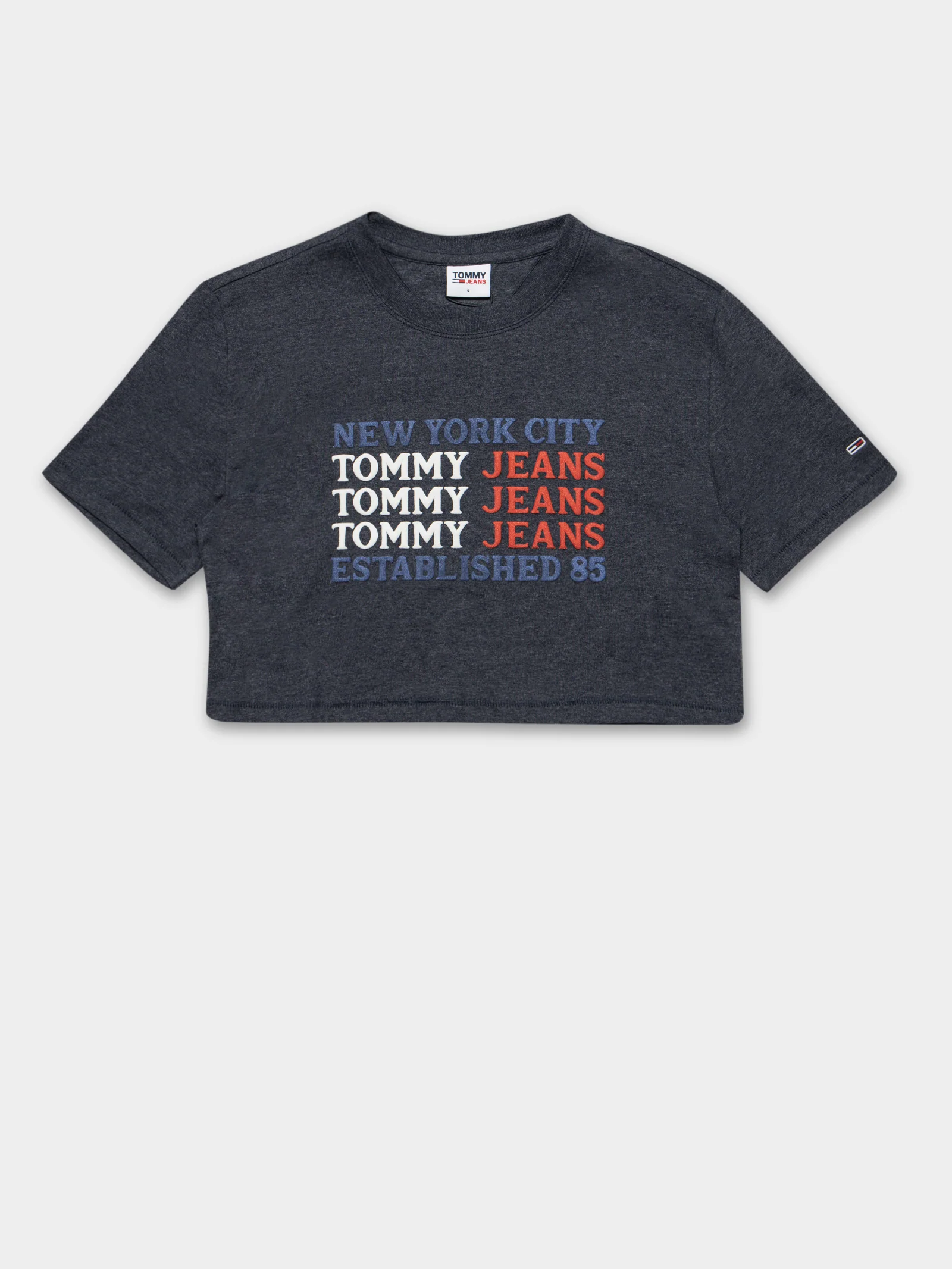 Repeat Logo Crop T-Shirt - Image 6
