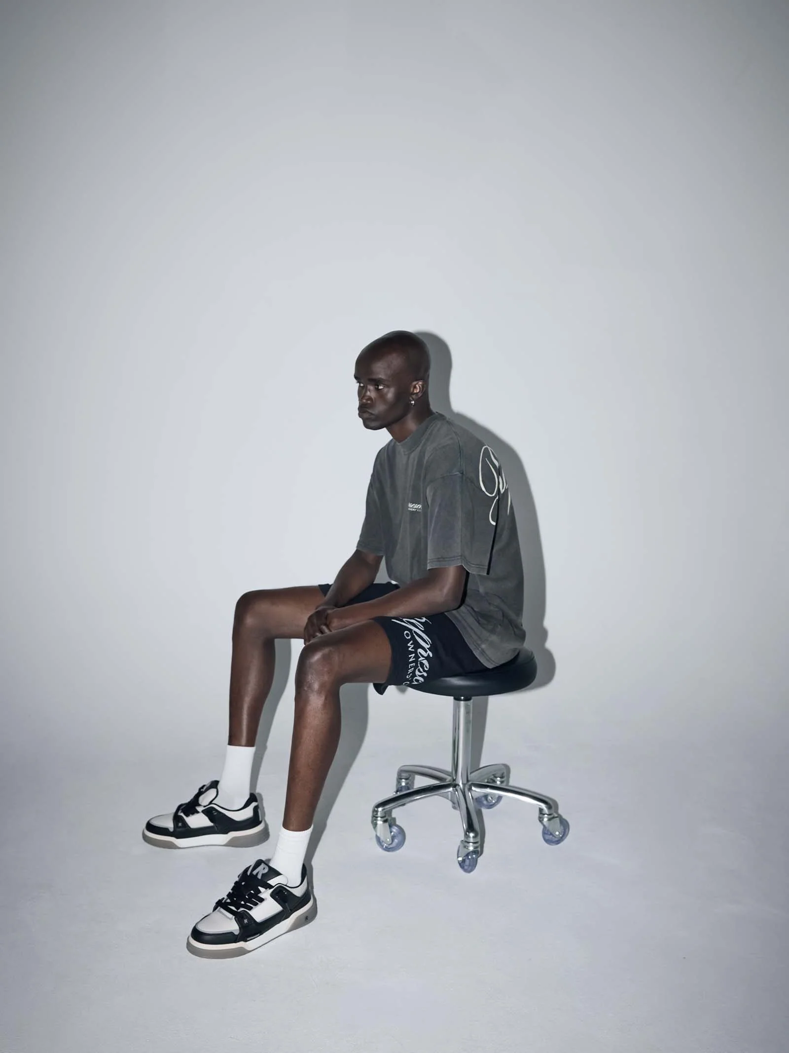 Represent Owners Club Script Mesh Shorts - Image 5