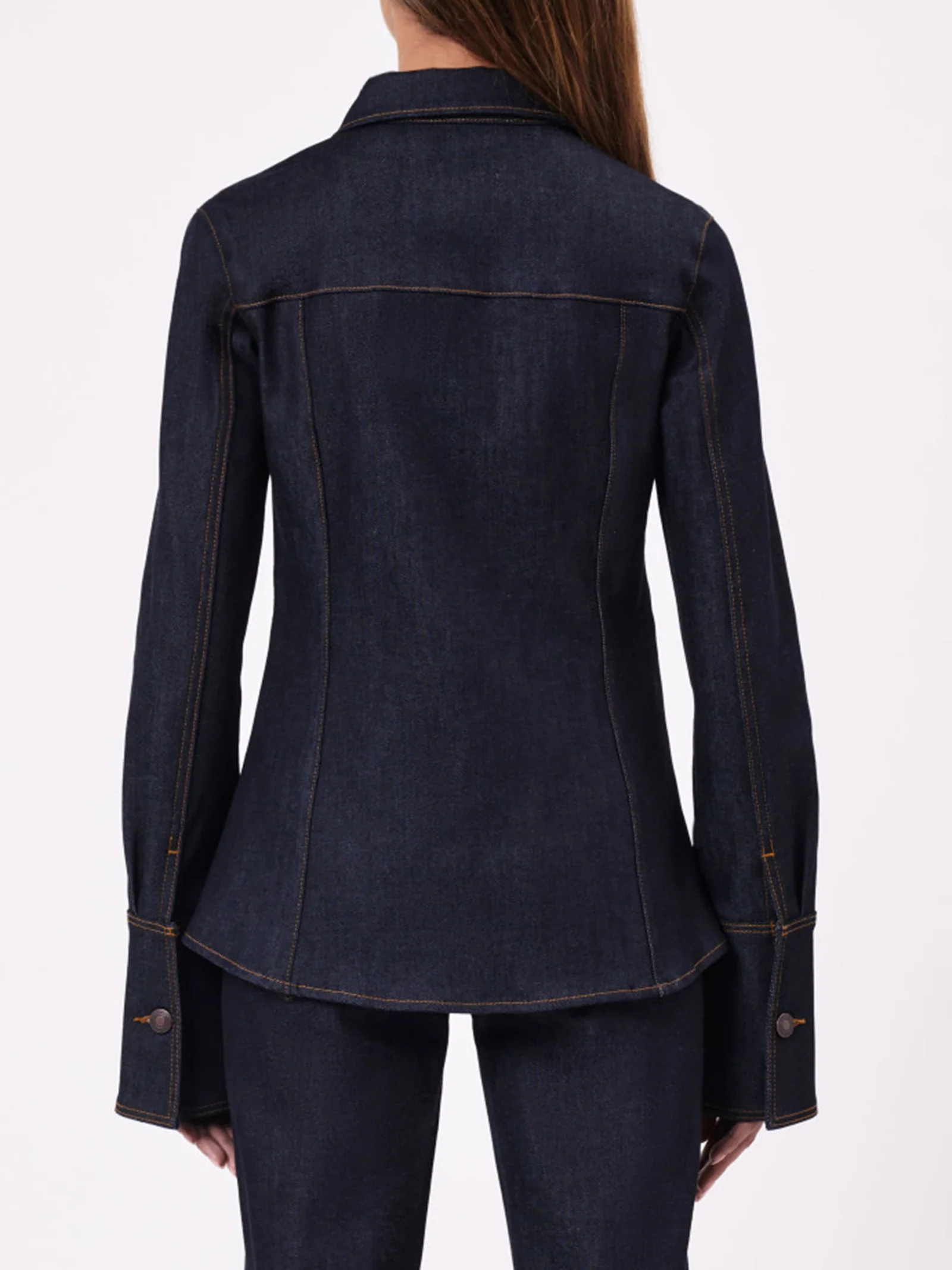 Resonate Muse Denim Jacket Raw Indigo - Image 8