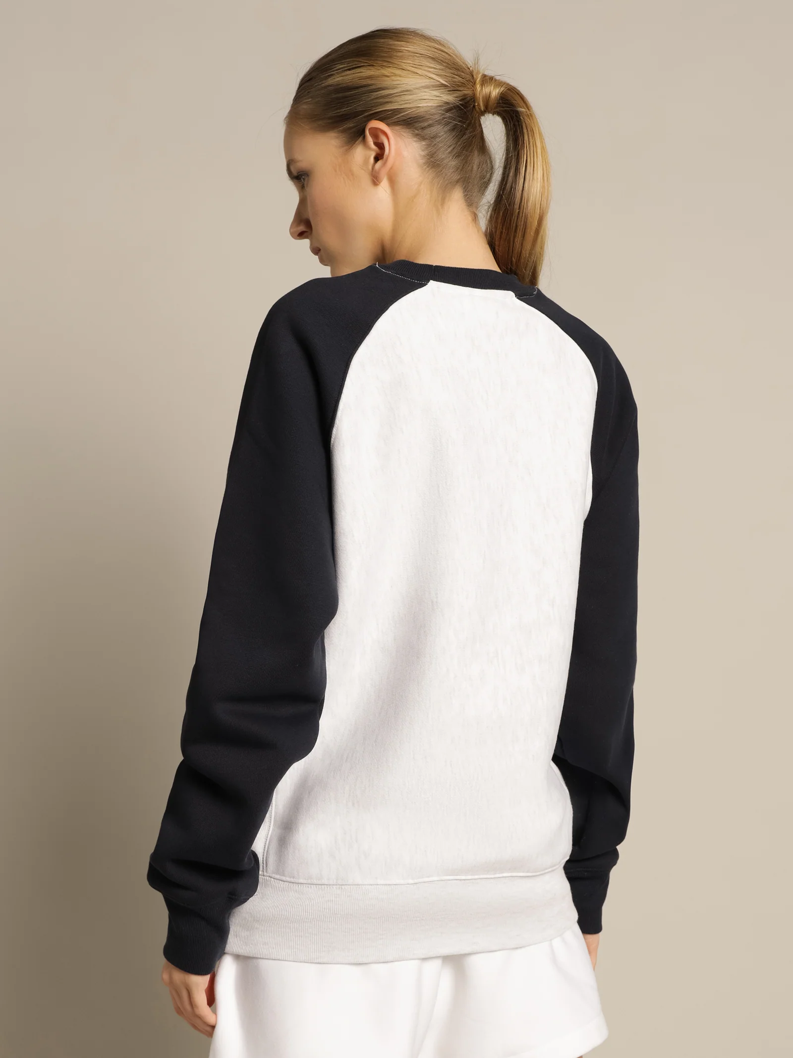 Reverse Weave Archive Raglan Sweater - Image 5