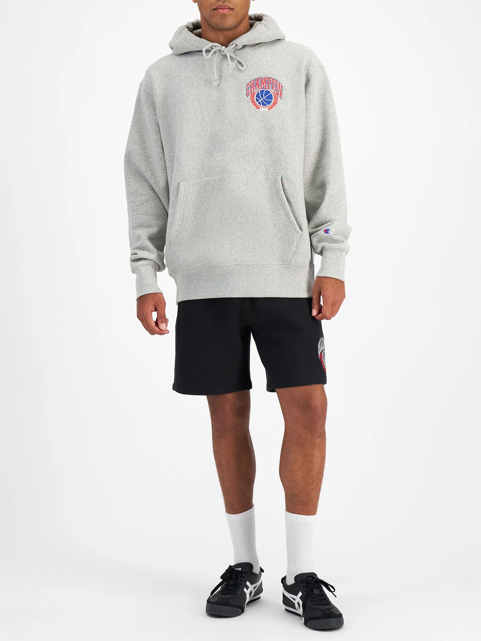 Reverse Weave Basketball Hoodie - Image 2