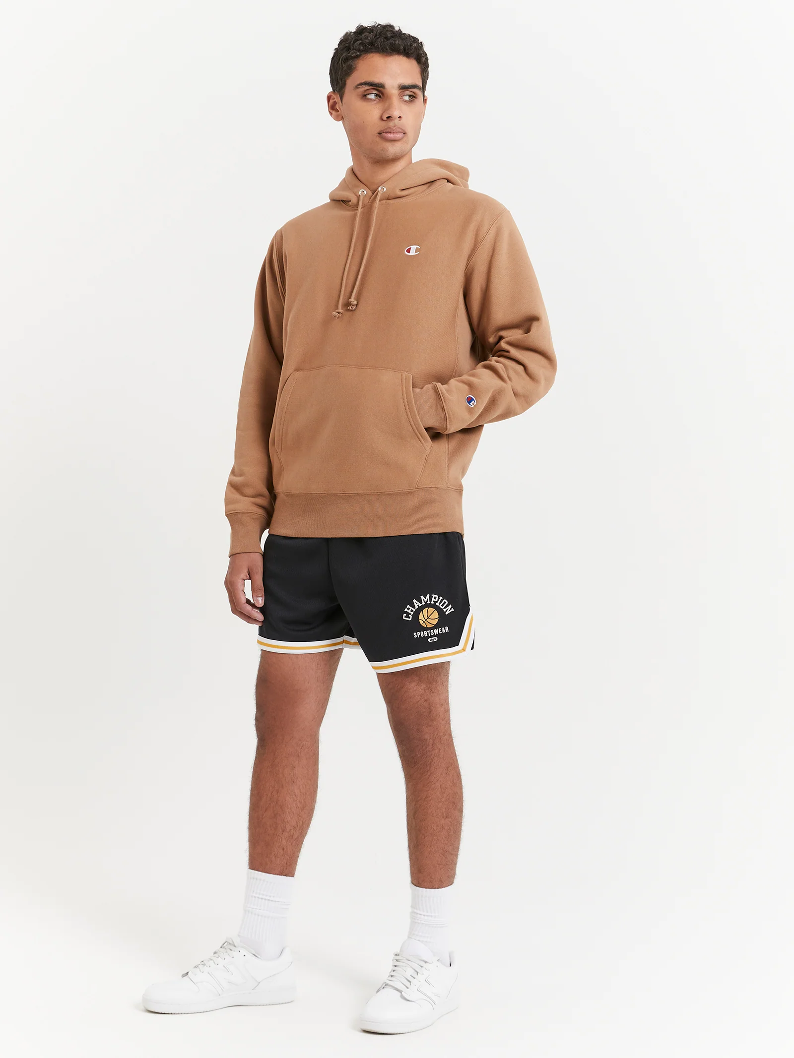 Reverse Weave C Logo Hoodie - Image 2