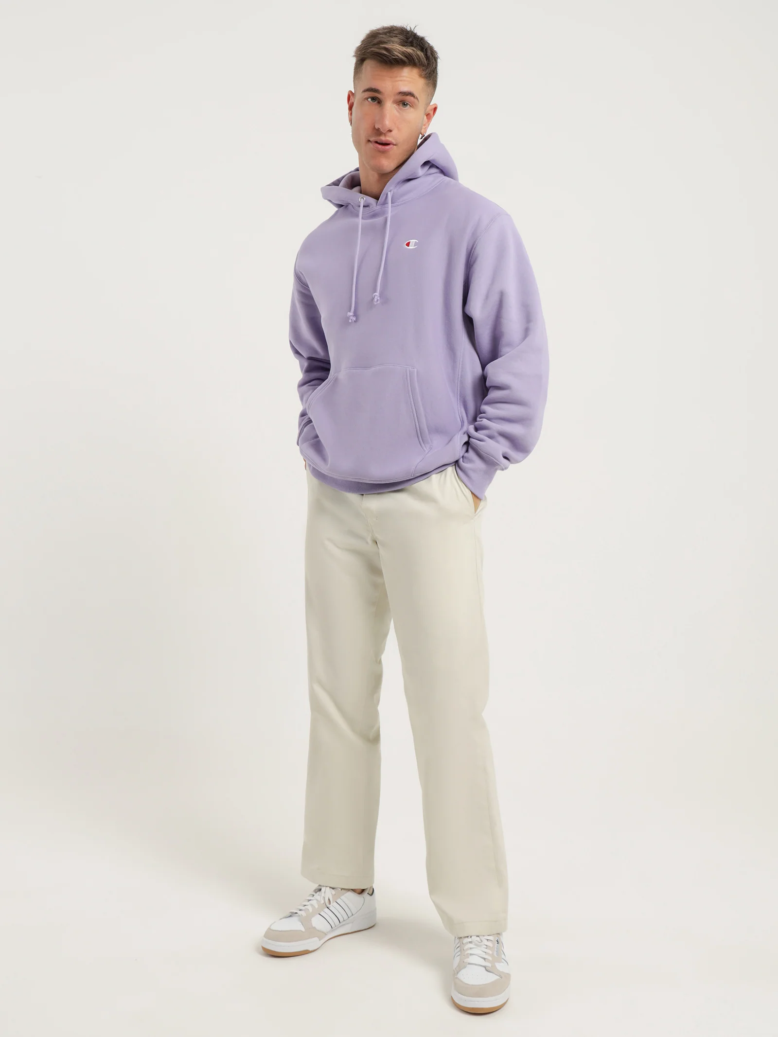 Reverse Weave C Logo Hoodie - Image 3