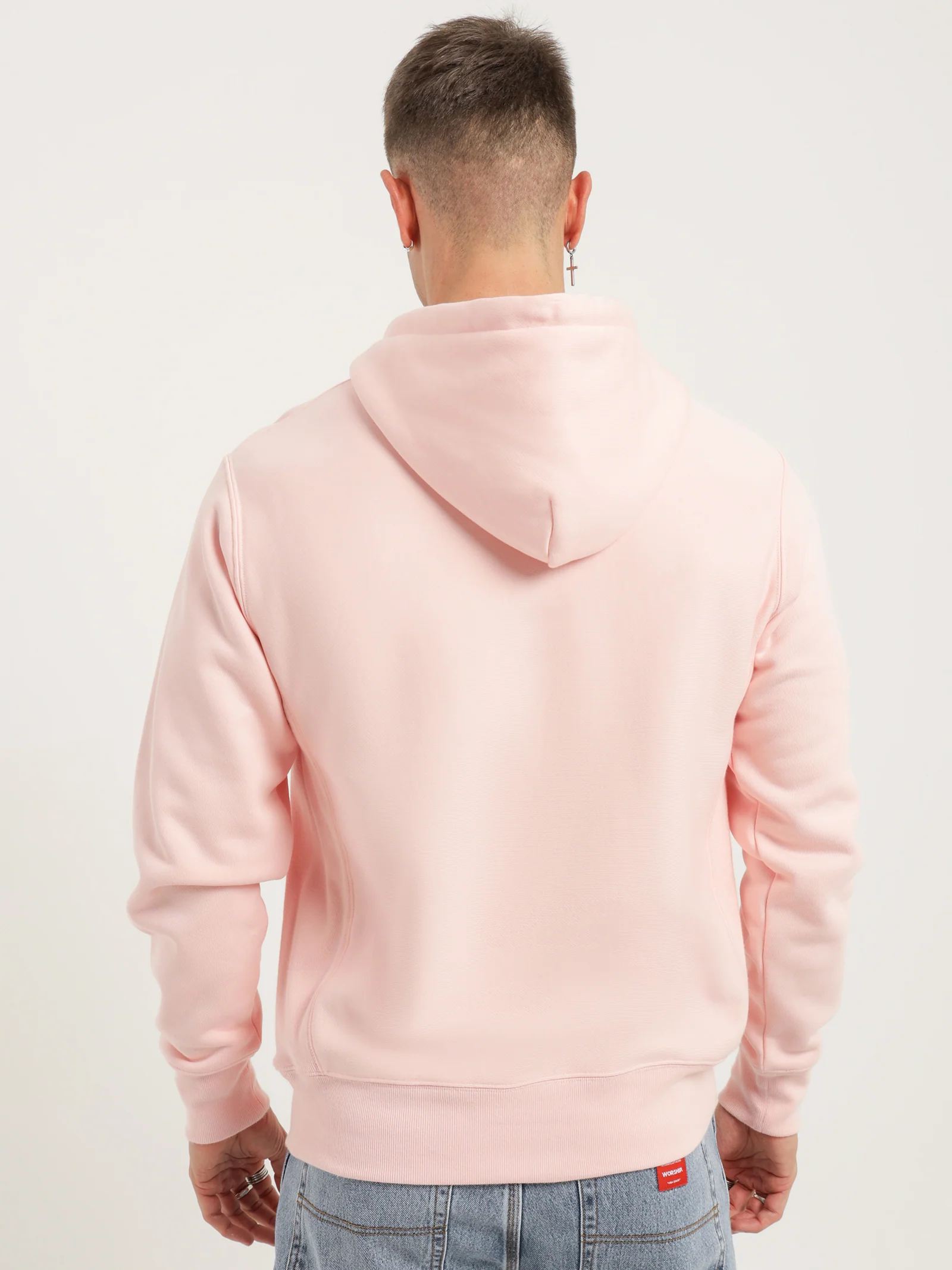 Reverse Weave C Logo Hoodie - Image 6
