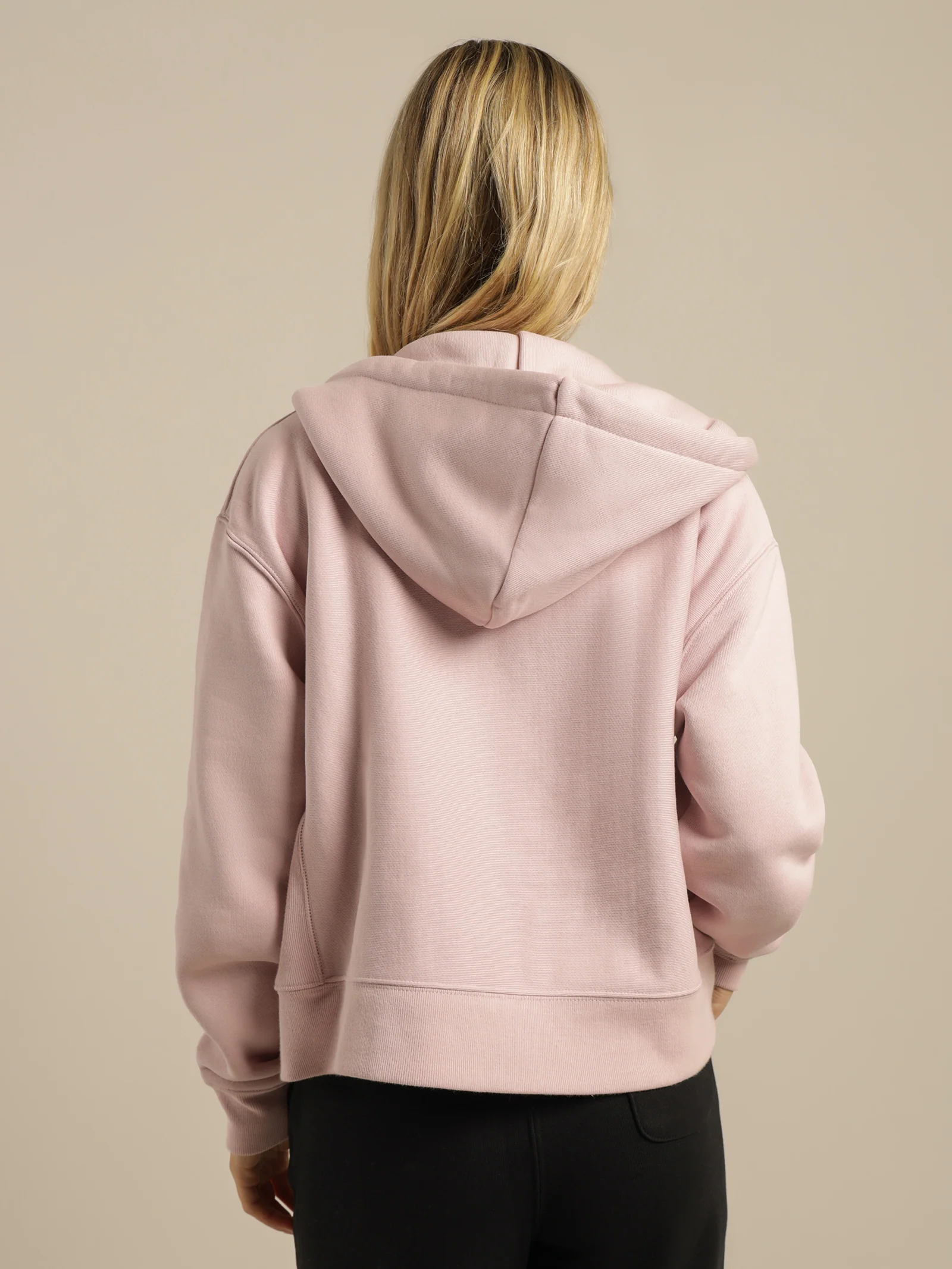 Reverse Weave C Zip Hood Jacket - Image 7