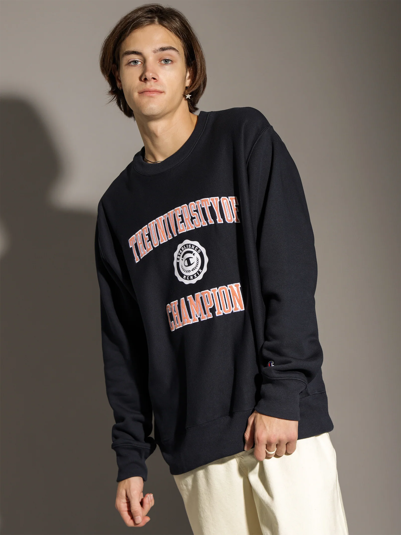 Reverse Weave Champion Uni Crewneck - Image 3