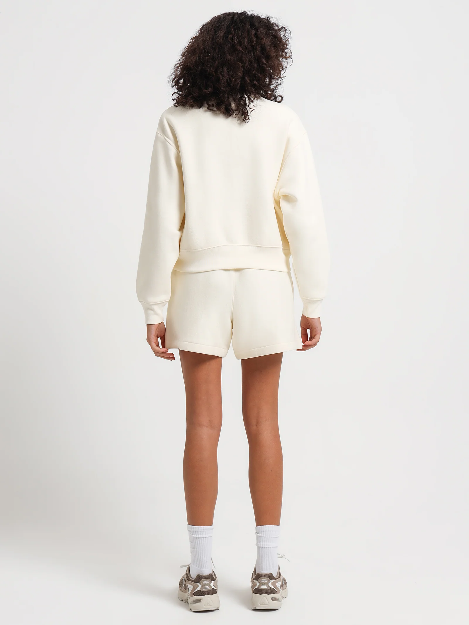 Reverse Weave Collegiate Track & Field Crew Sweater - Image 5