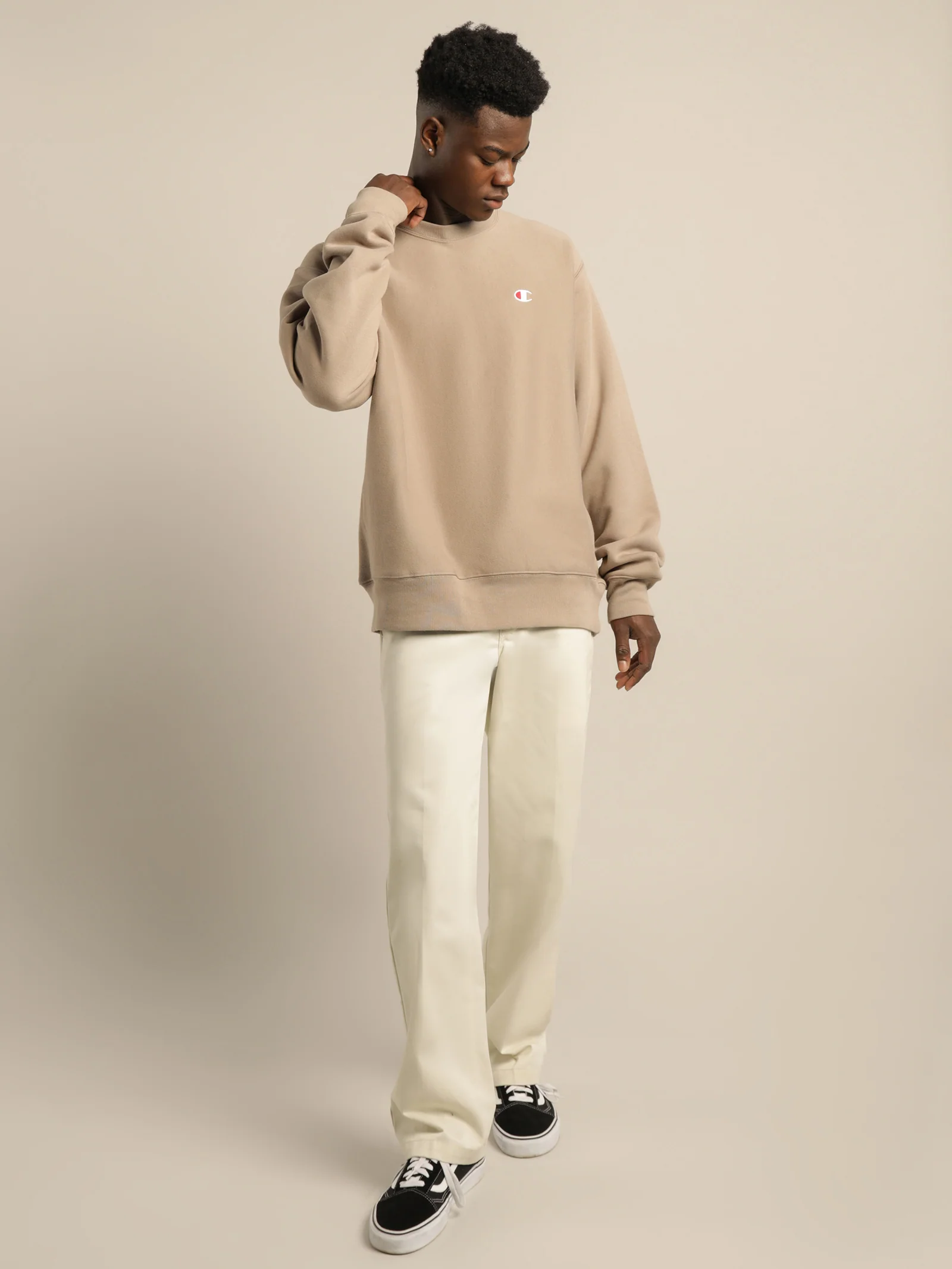 Reverse Weave Crew Jumper - Image 4