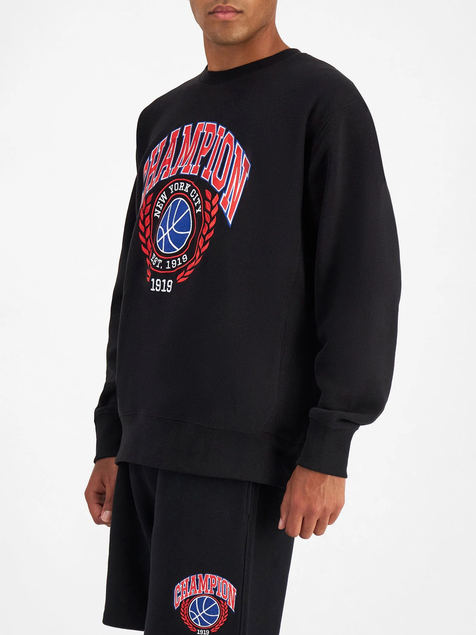 Reverse Weave Field Basketball Crew - Image 3