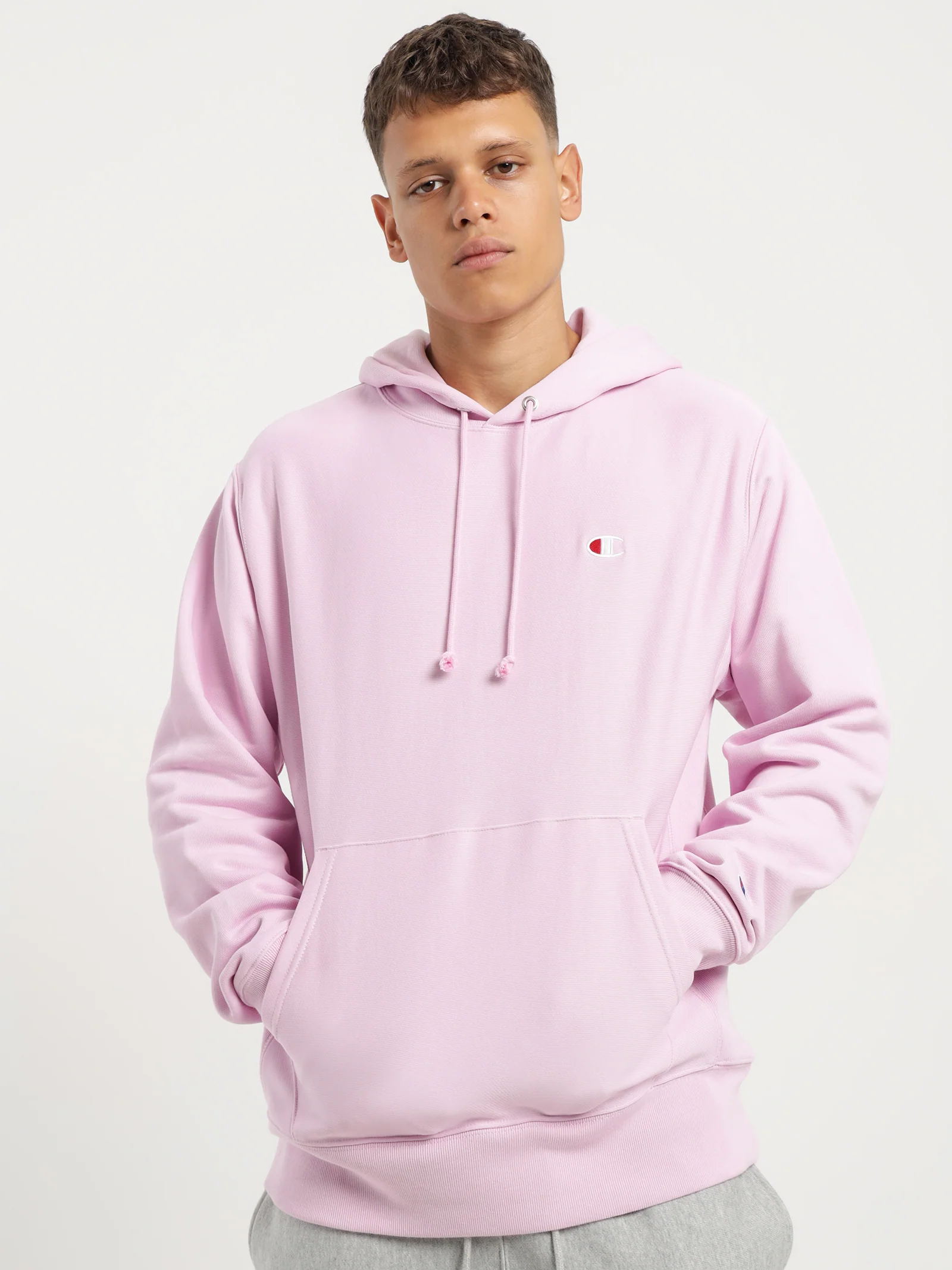 Reverse Weave French Terry Hoodie - Image 2
