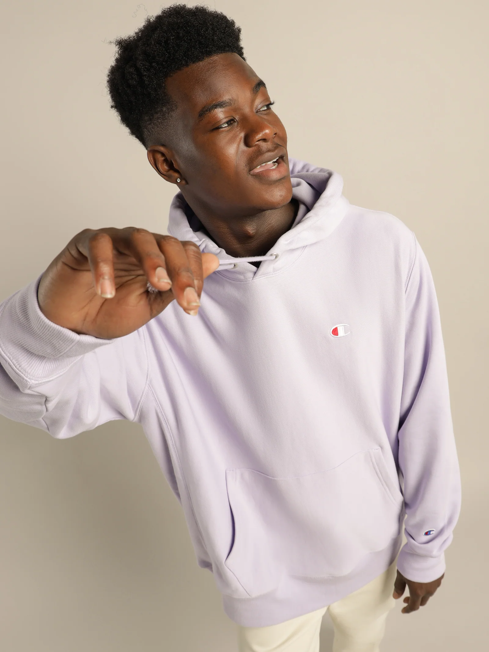 Reverse Weave French Terry Hoodie - Image 5