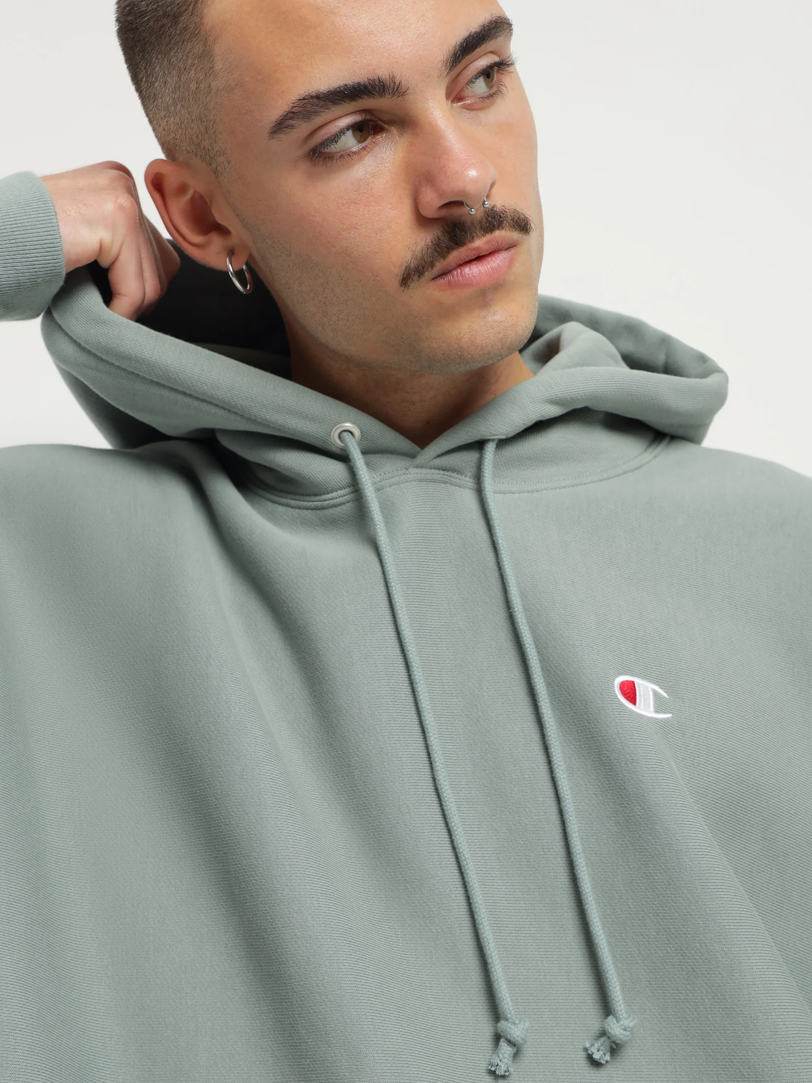Reverse Weave Hoodie - Image 5