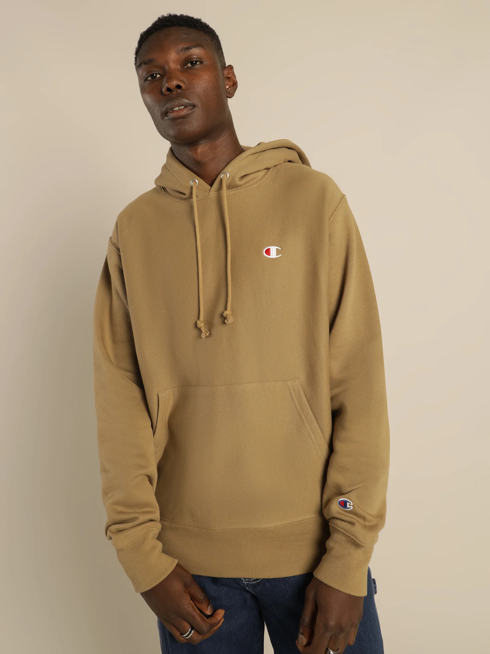 Reverse Weave Hoodie